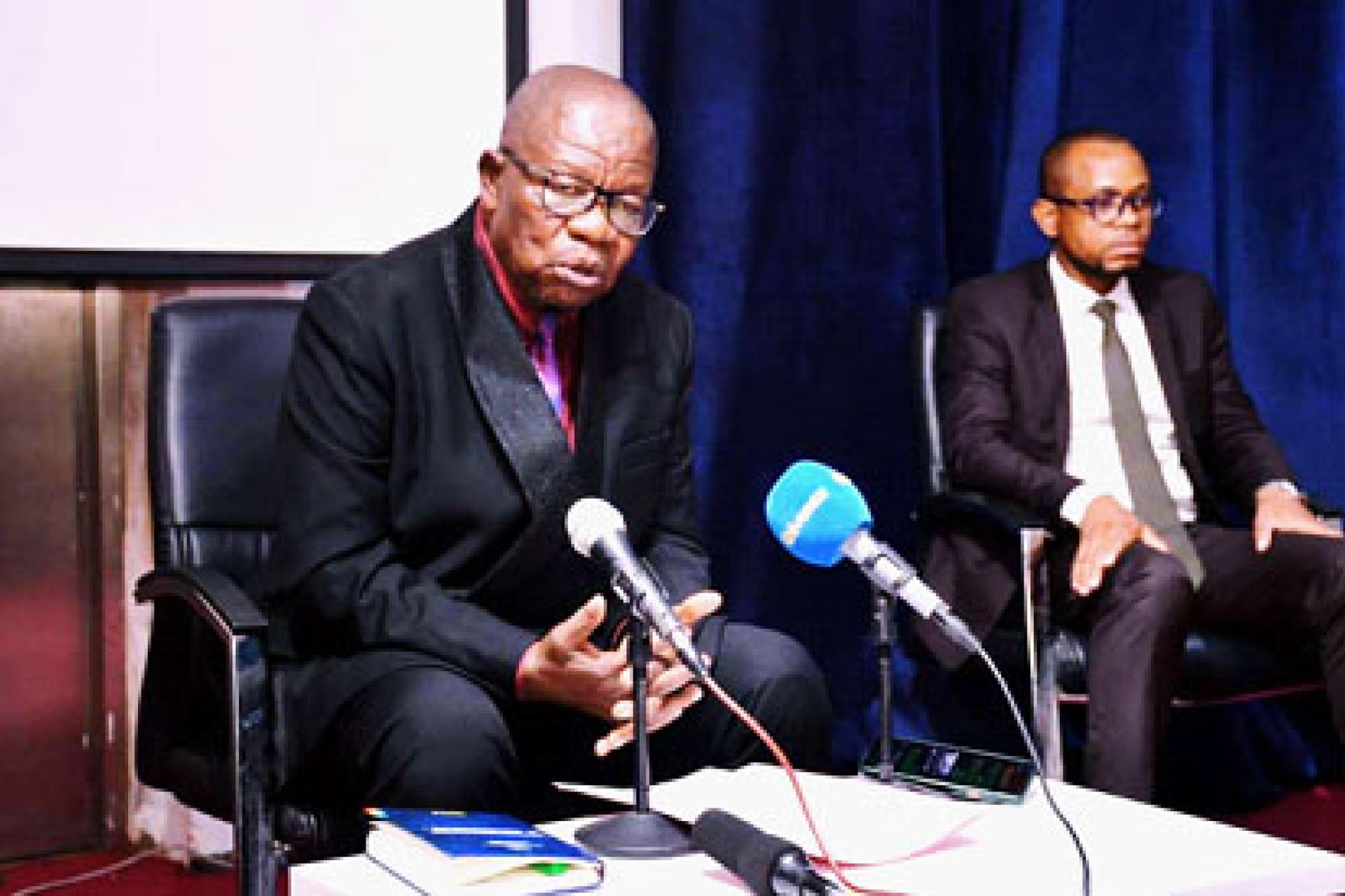 Le directeur-chef de service de la Dinacope, Boniface Mbaka. 