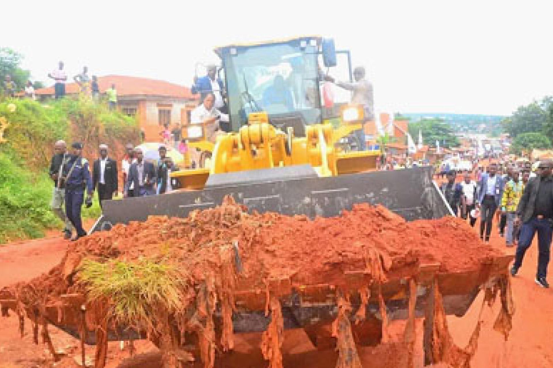 Lors du lancement du projet Tshilejelu à Tshikapa, le mardi 24 décembre 2024. Photo droits tiers