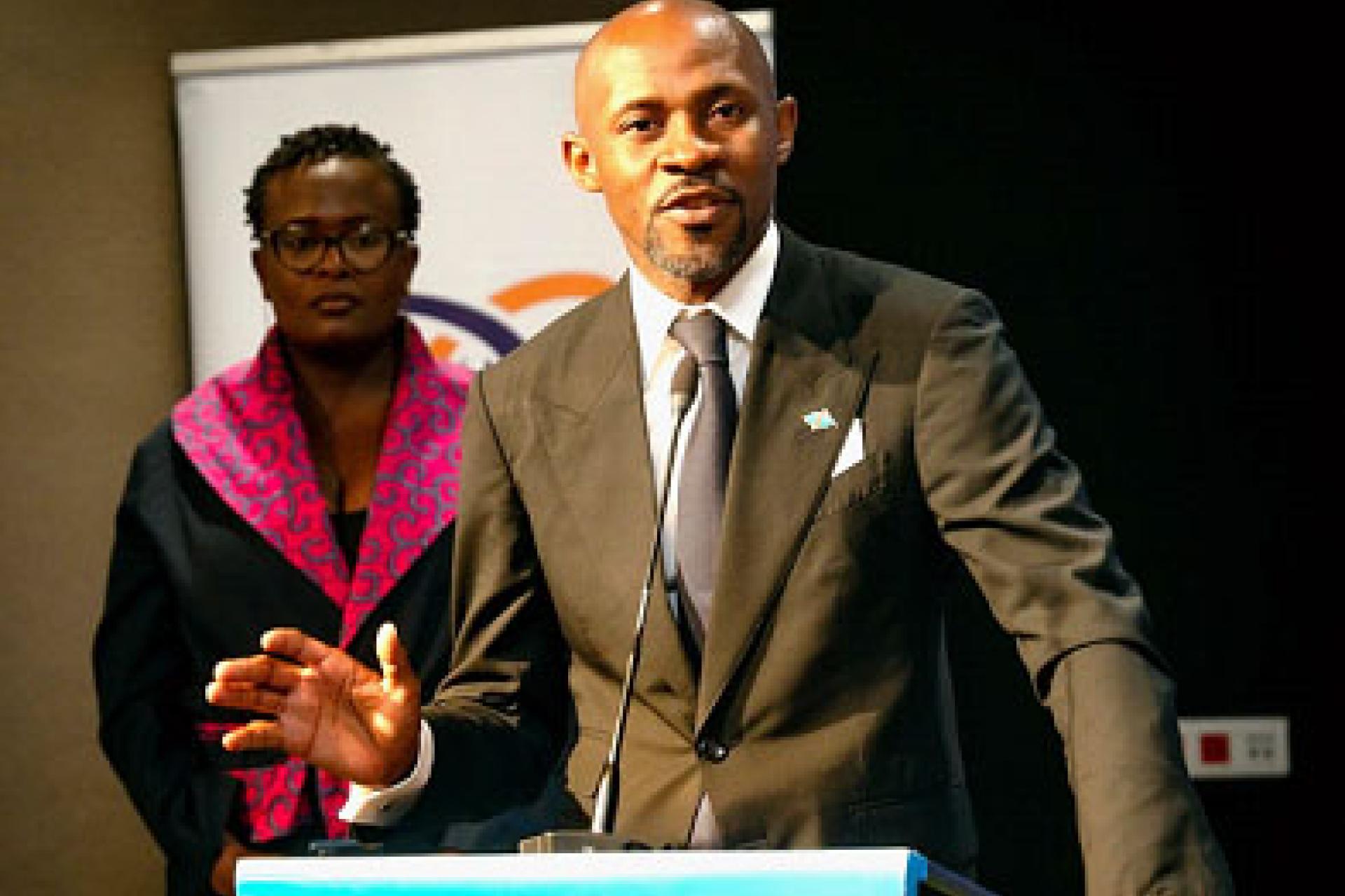 Patrick Muyaya a mis en avant l'importance de la masculinité positive, concept porté haut par la RDC.