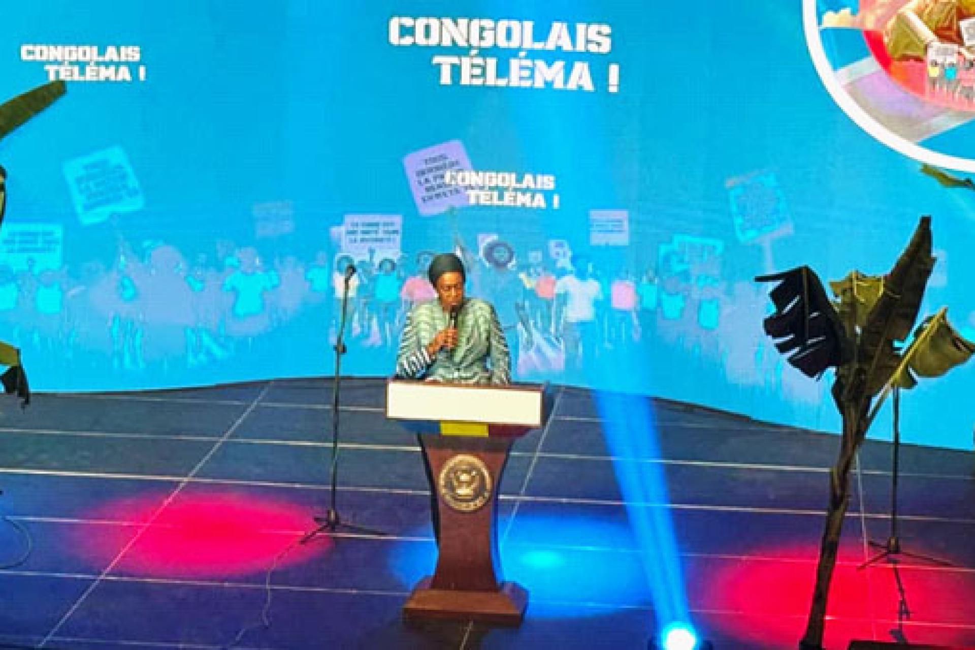 Yolande Elebe lance le front culturel face à l'agression rwandaise. 