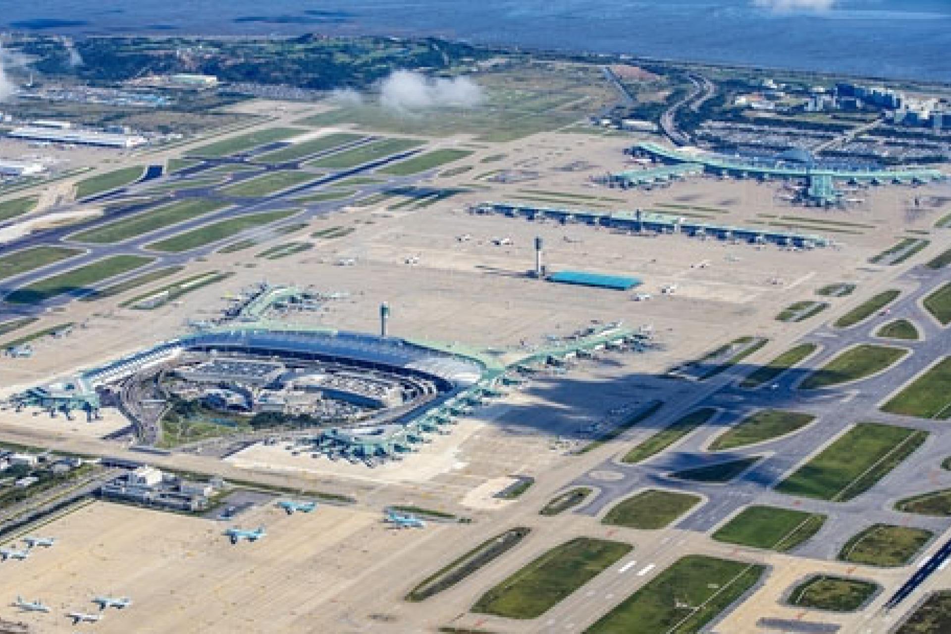 Aéroport international d'Incheon.
