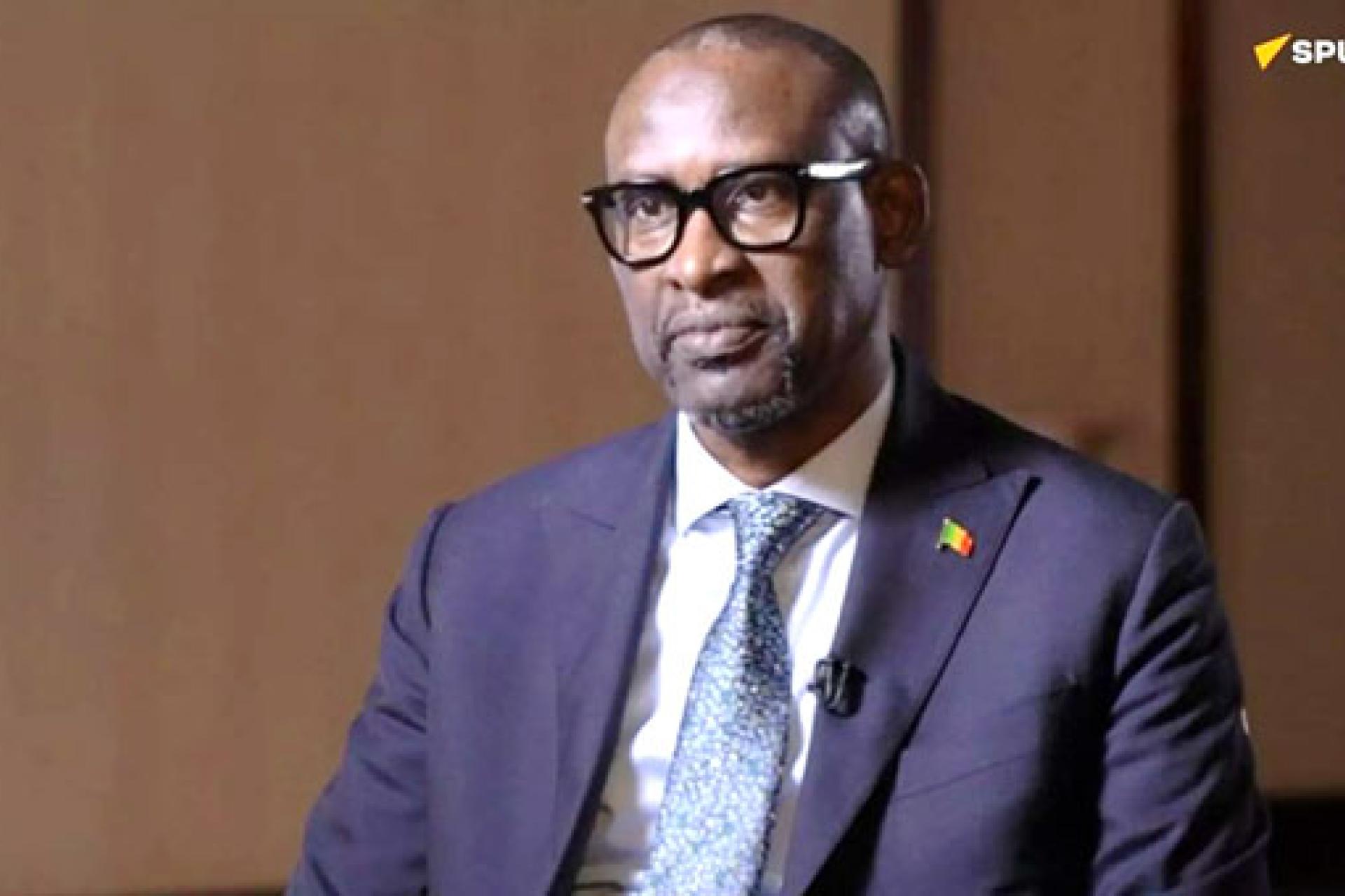 Abdoulaye Diop, ministre malien des Affaires étrangères. 