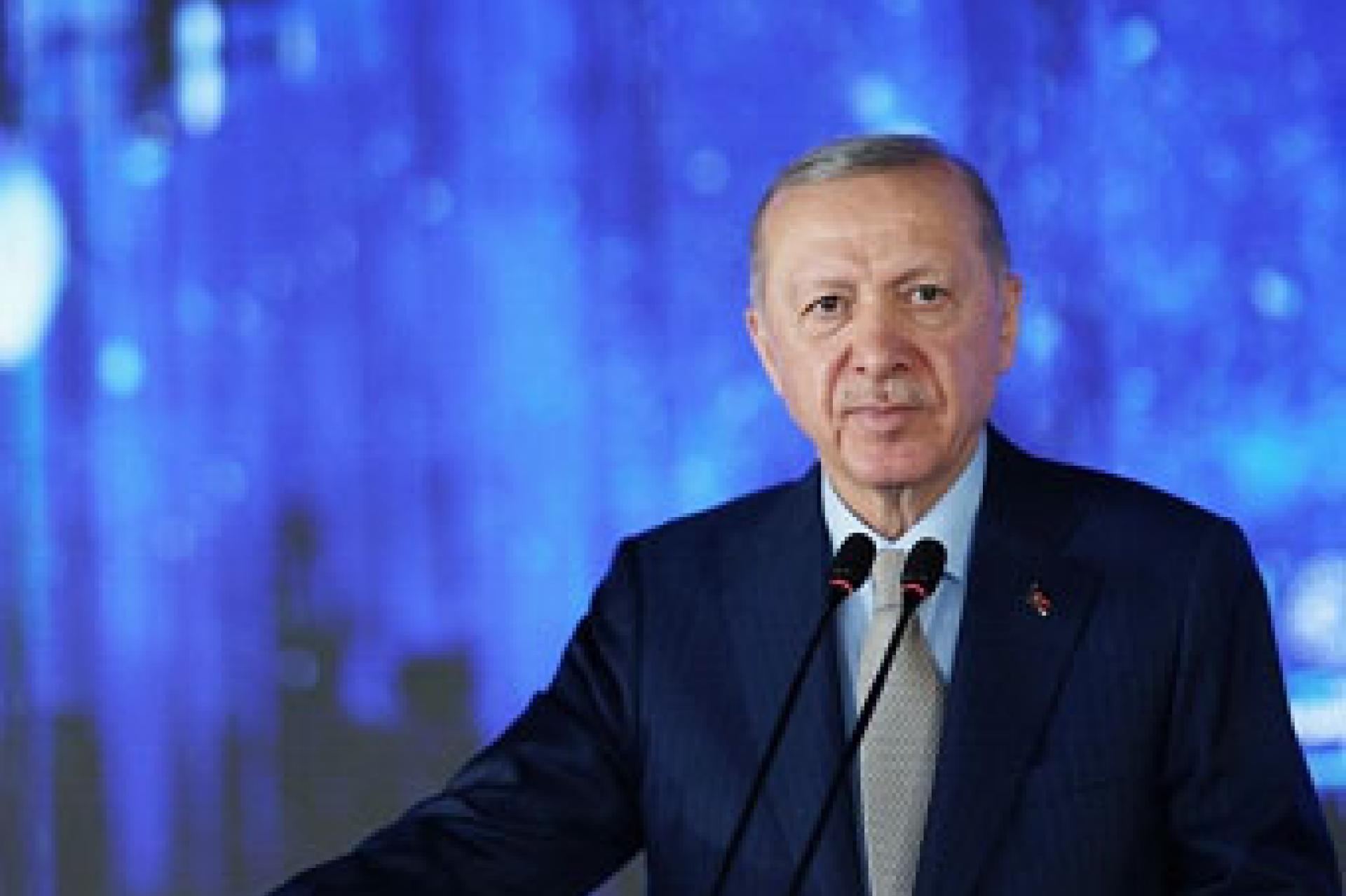 Erdogan présente