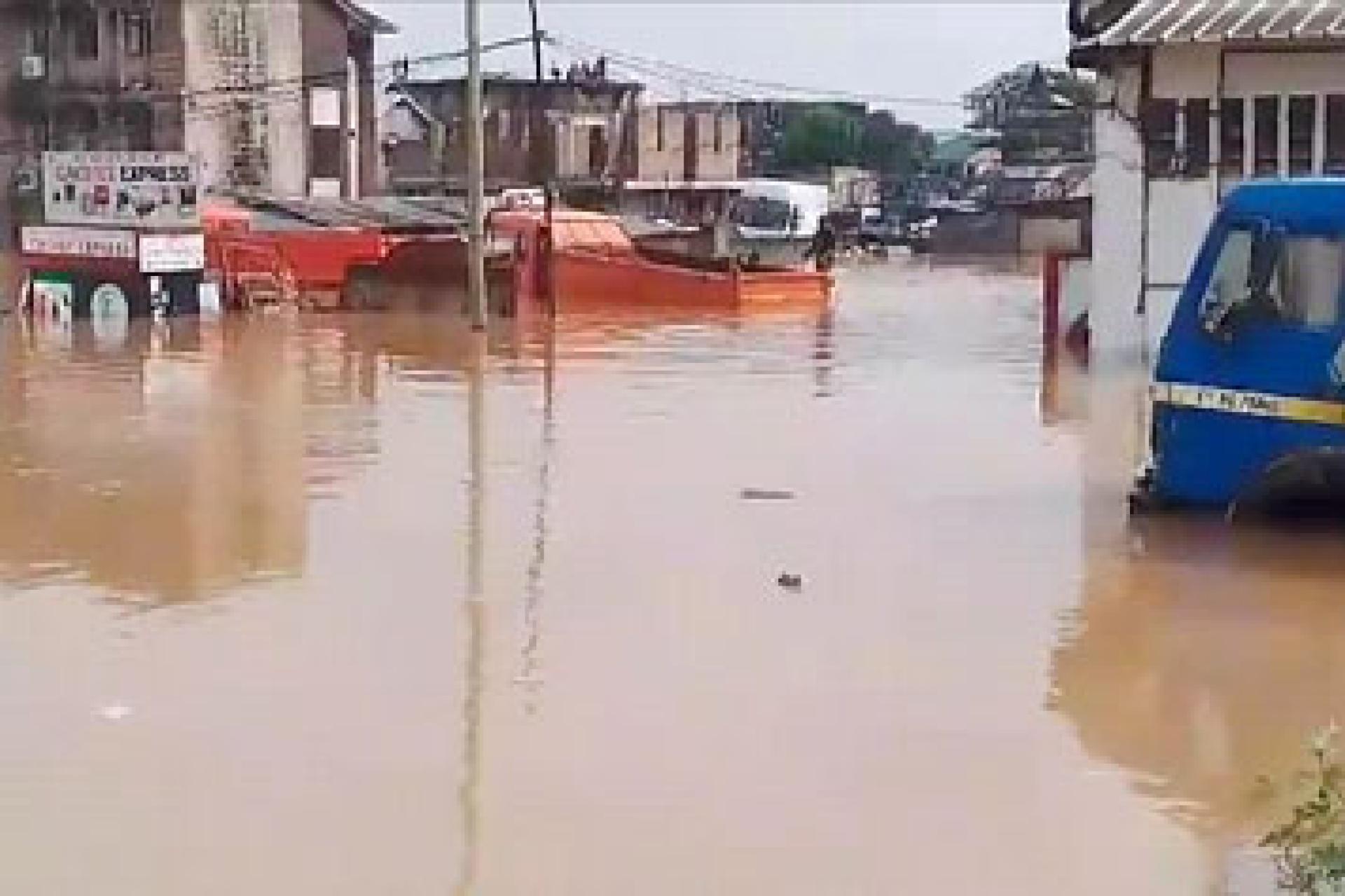 Inondations à Kisenso