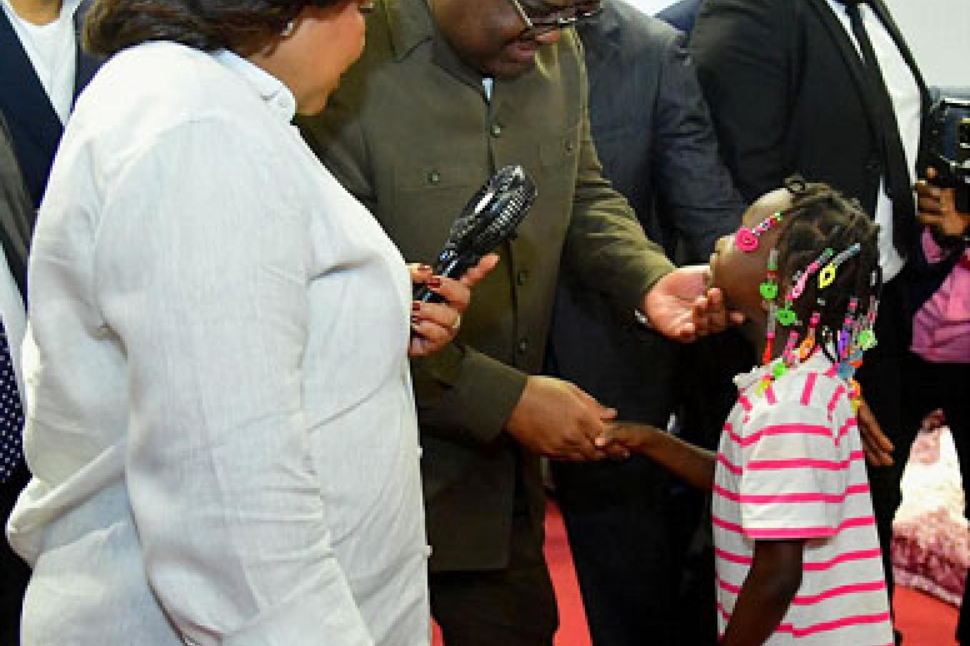 Le couple présidentiel 