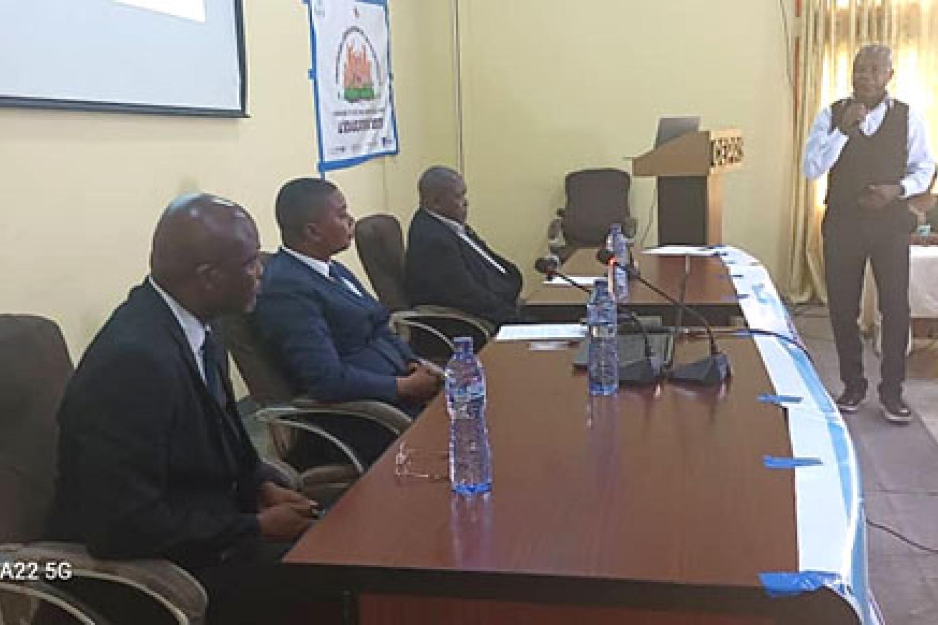 Le staff de la Conept-RDC exhorte les acteurs de l'éducation à s'approprier la Smae 2025. Photo droits tiers