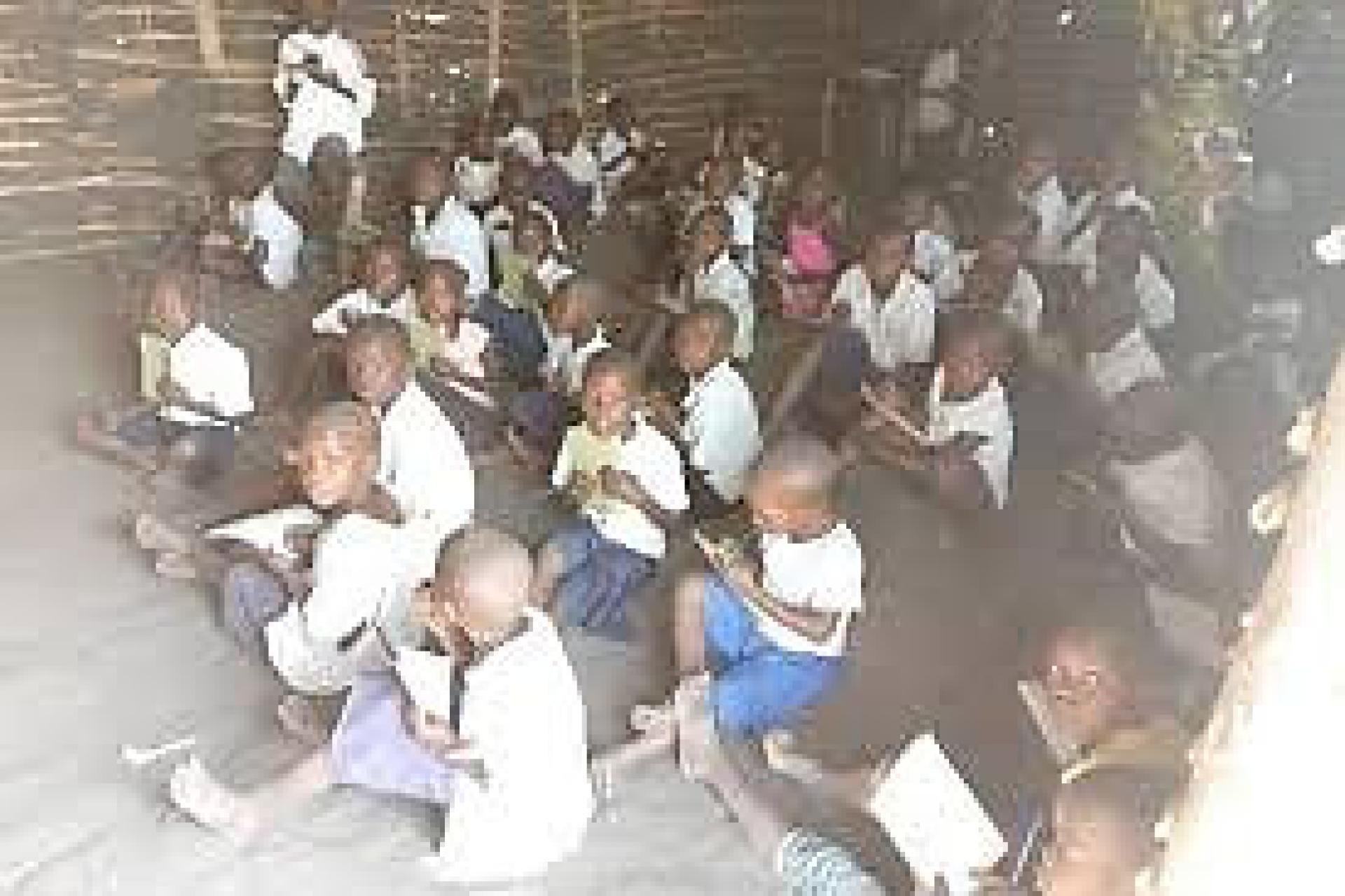 Les élèves de l'institut Kagaba