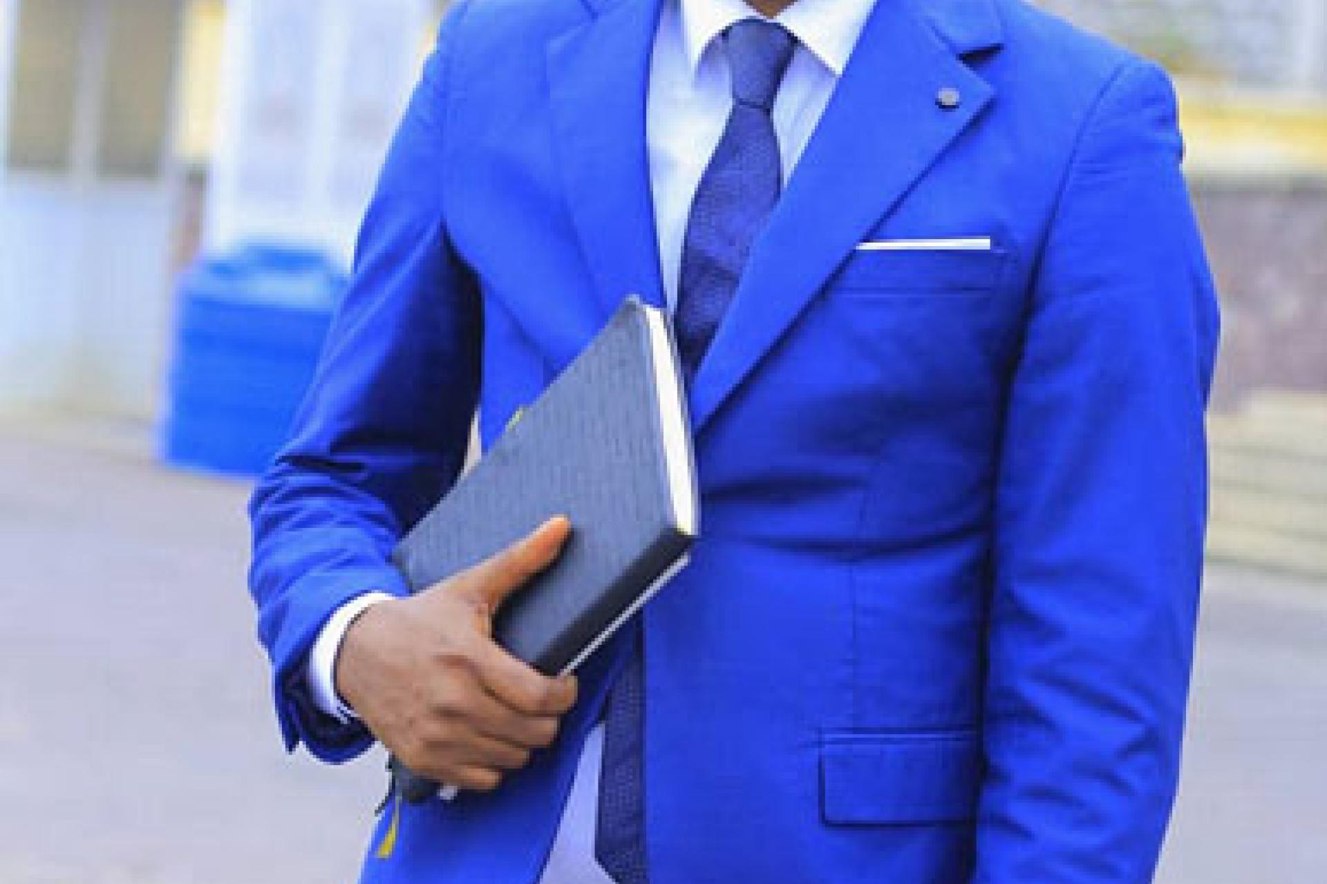 Richard Bokatola, le porte-paroledes peuples autochtones en RDC. Photo droits tiers