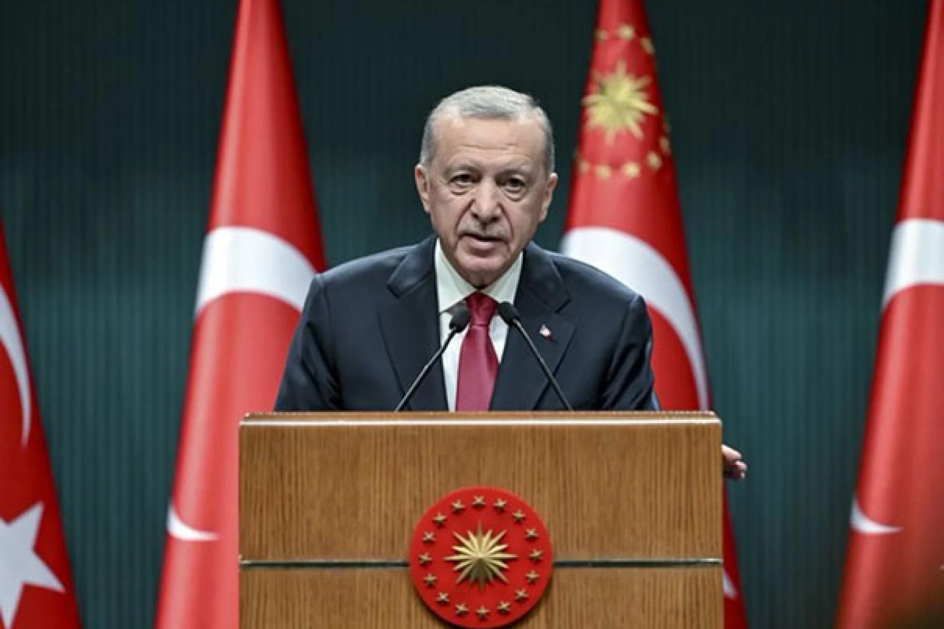 Erdogan fustige
