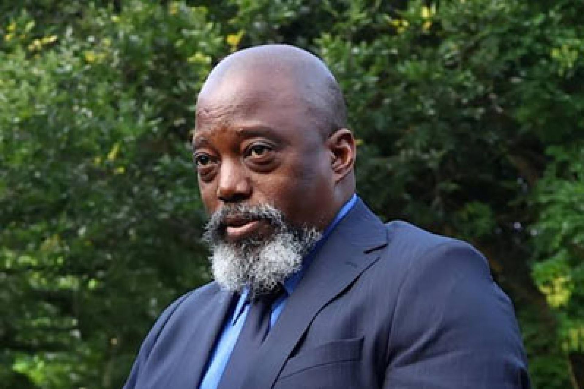 L'ancien chef de l'Etat et sénateur à vie, Joseph Kabila Kabange. 