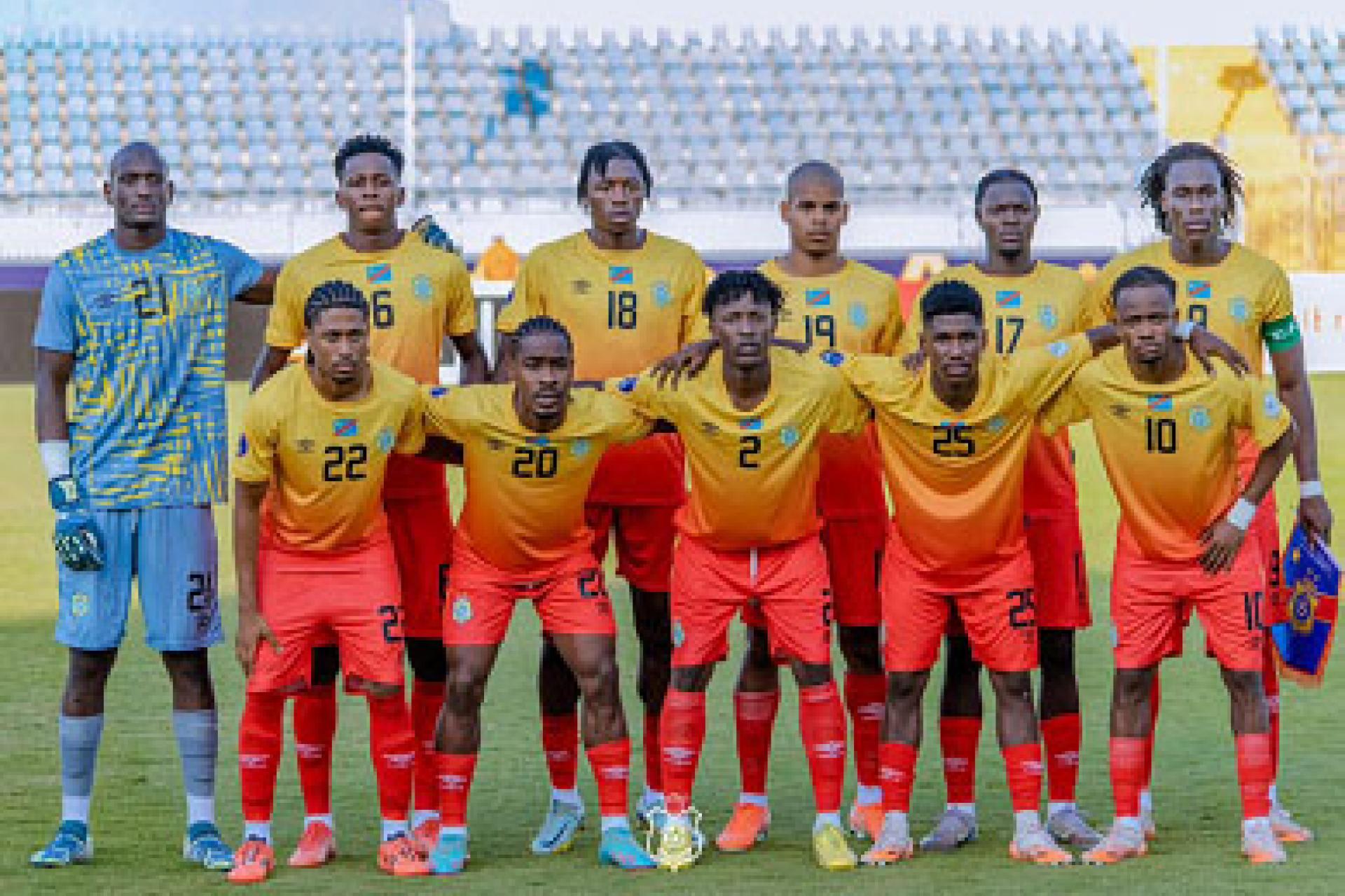 La RDC veut créer l'exploit contre l'Afrique du Sud et viser les demi-finales. Photo droits tiers
