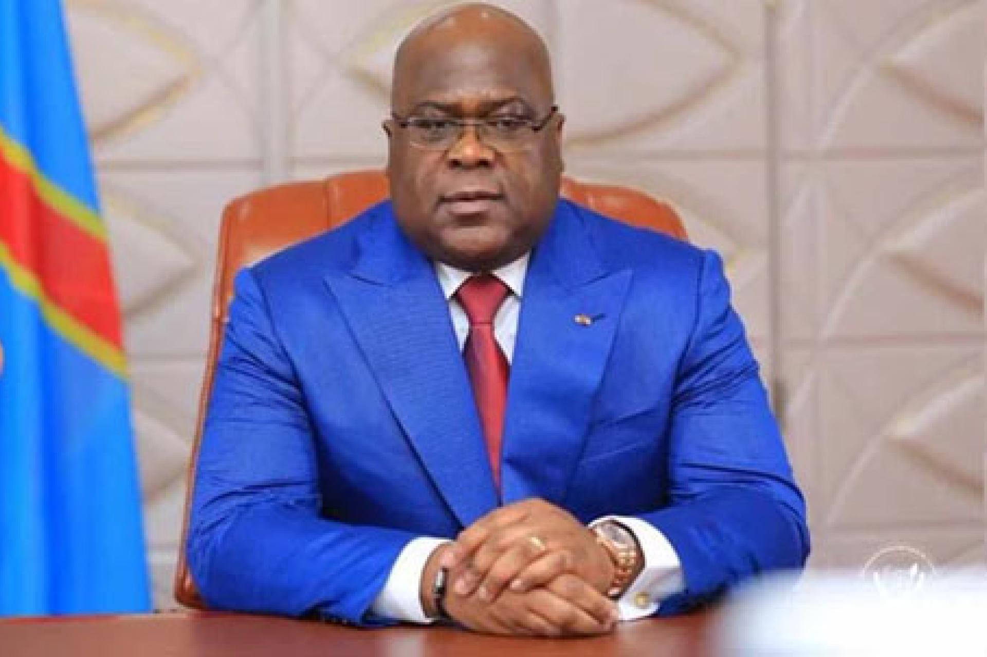 Le président Félix Tshisekedi.