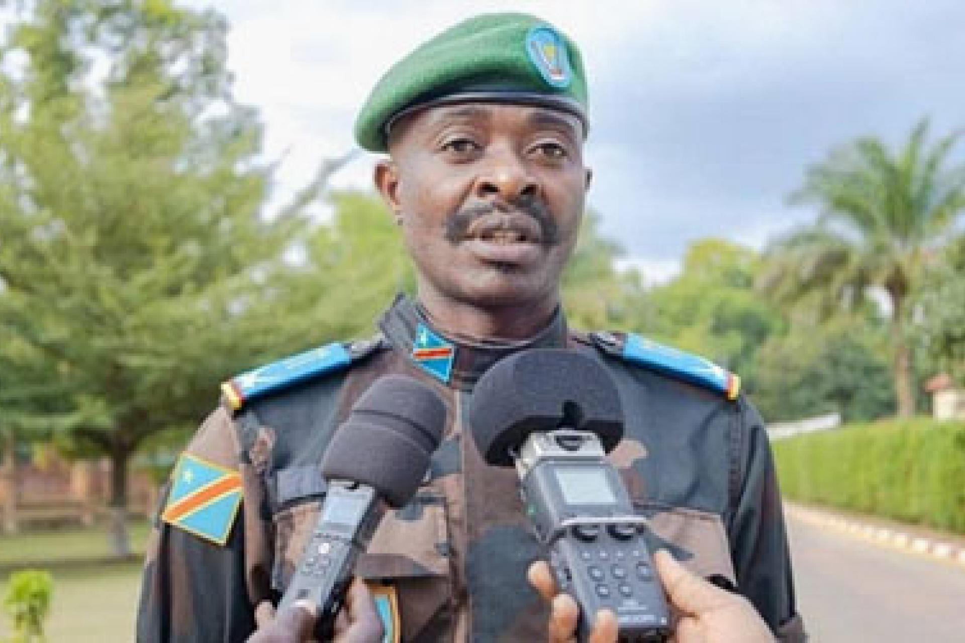 Le lieutenant Jules Ngongo.Le lieutenant Jules Ngongo.
