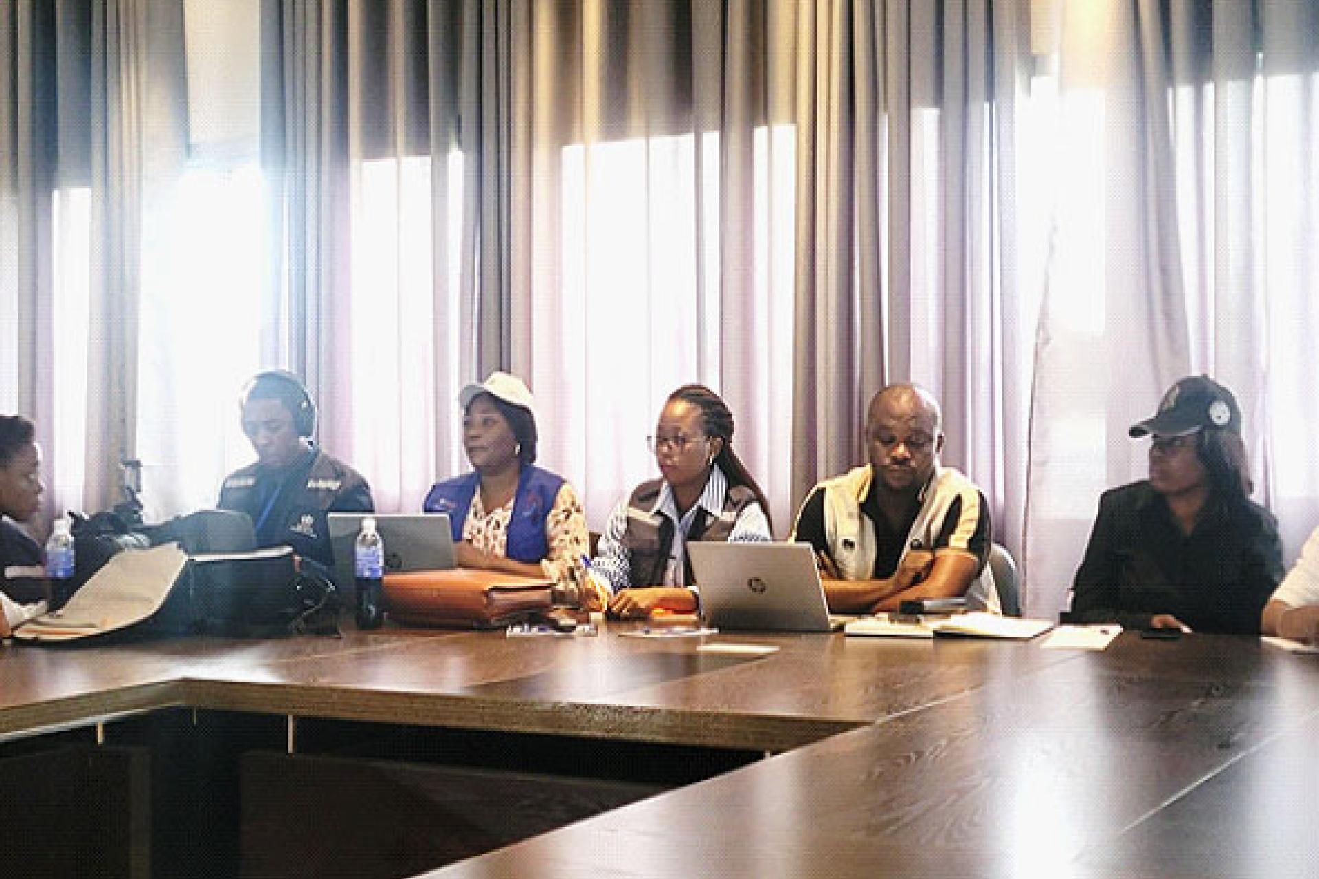 Les organisations féminines membres de Cafco ont suivi plusieurs exposés afin de bien comprendre, le fonctionnement du PEV. Photo droits tiers
