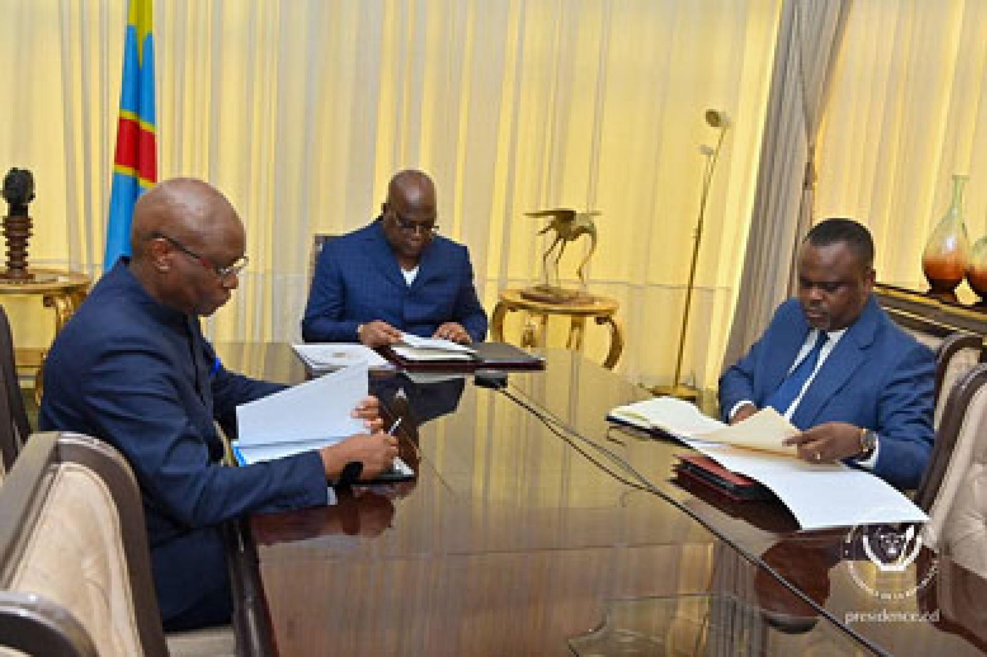 Félix Tshisekedi s'engage 