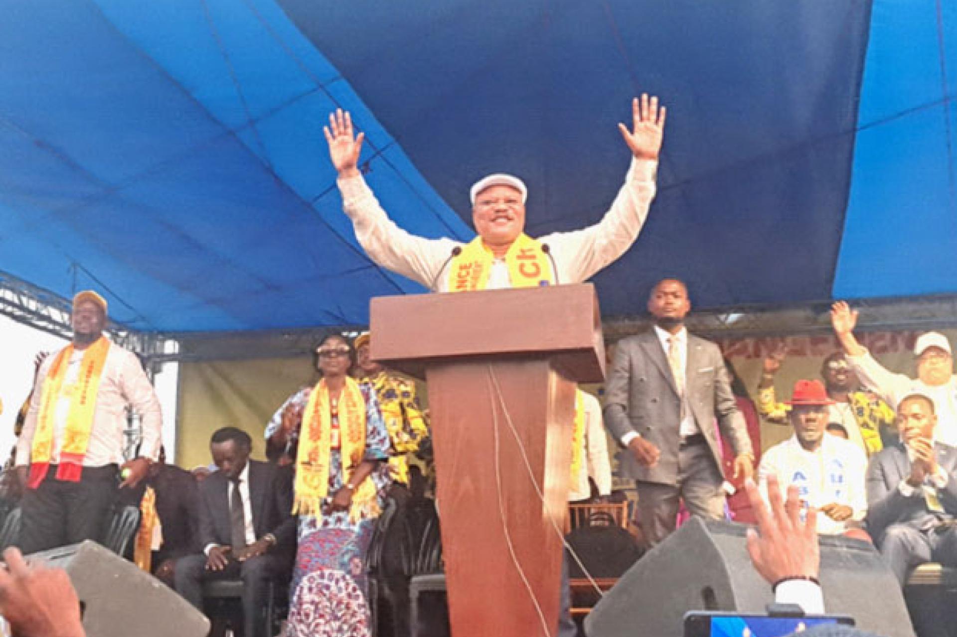 Jean-Marc Kabund a précisé que la CGC se veut un mouvement de rupture avec l'ordre établi et les vieilles pratiques. Photo droits tiers