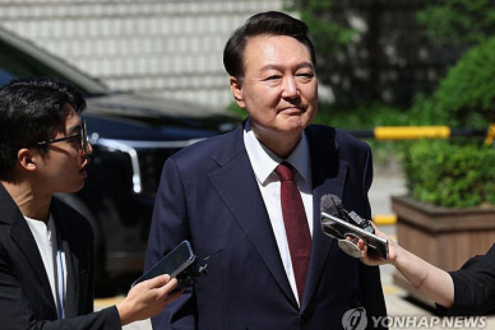 L'ex-président destitué Yoon Suk Yeol.