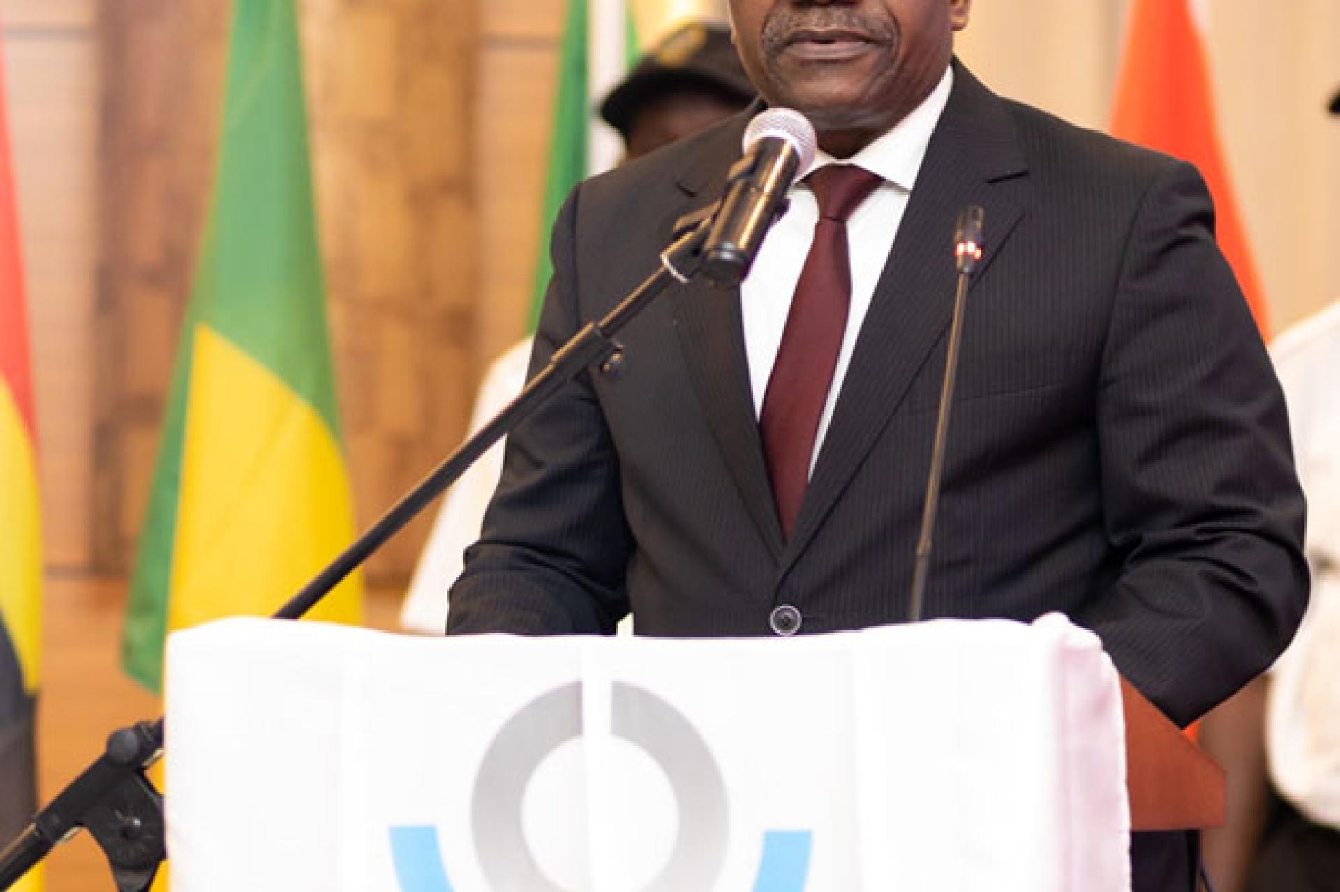 Le DG de la DGDA, Bernard Kabese. 