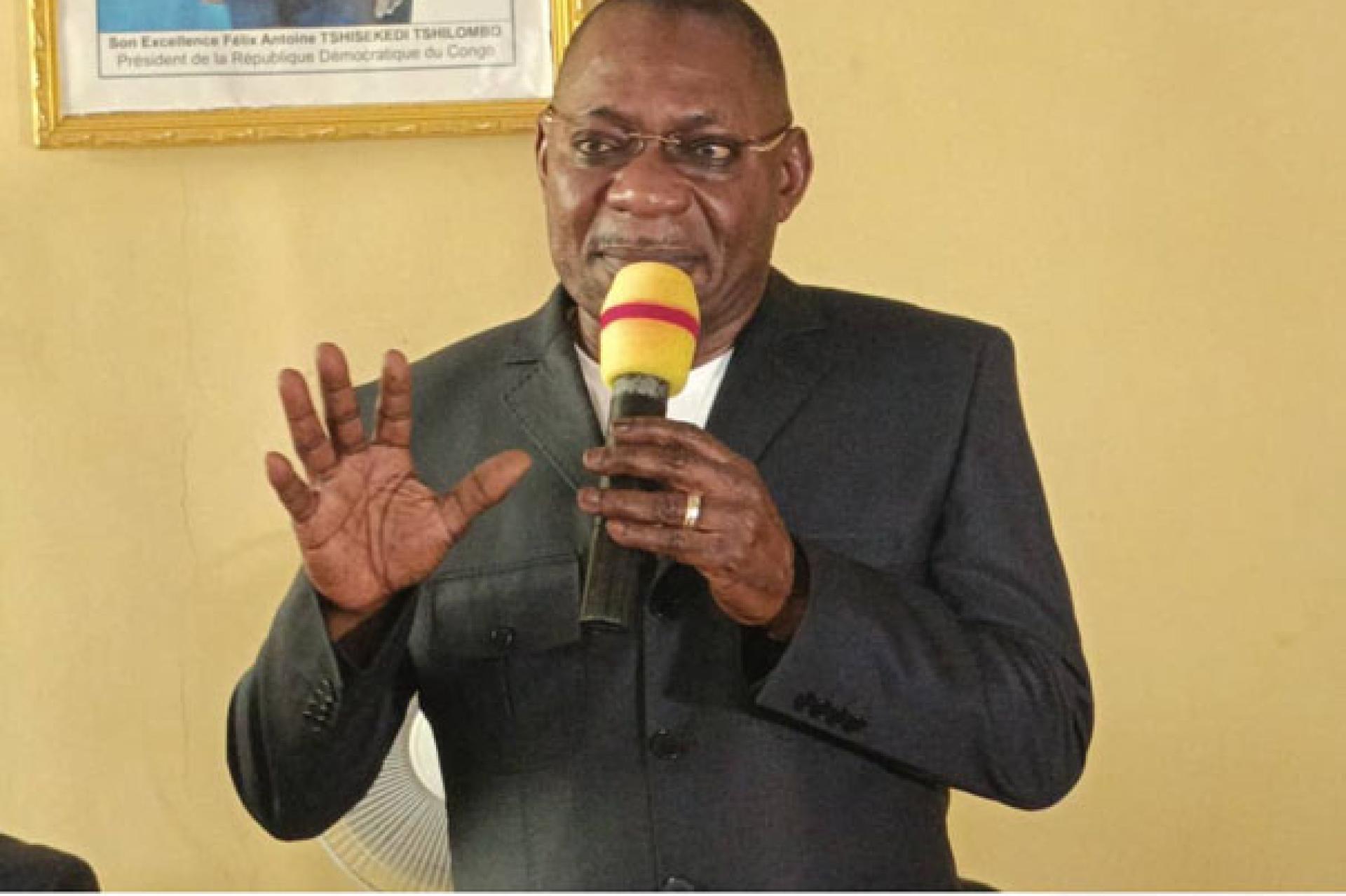 Le Procureur  général près la Cour de cassation, Firmin Mvonde Mambu. Photo droits tiers