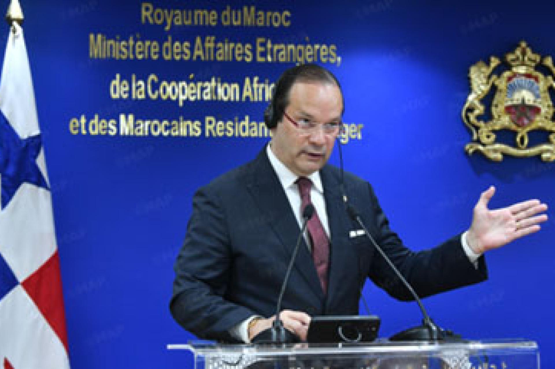 Le ministre des Relations extérieures de la République du Panama, Javier Martínez-Acha Vásquez. Photo droits tiers