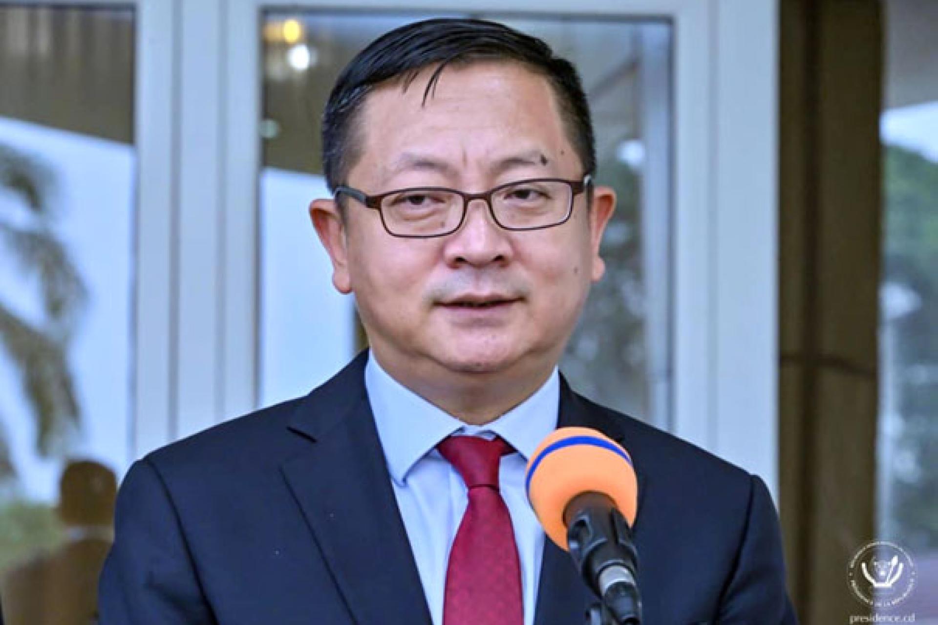 L'ambassadeur de Chine en RDC, Zhao Bin.