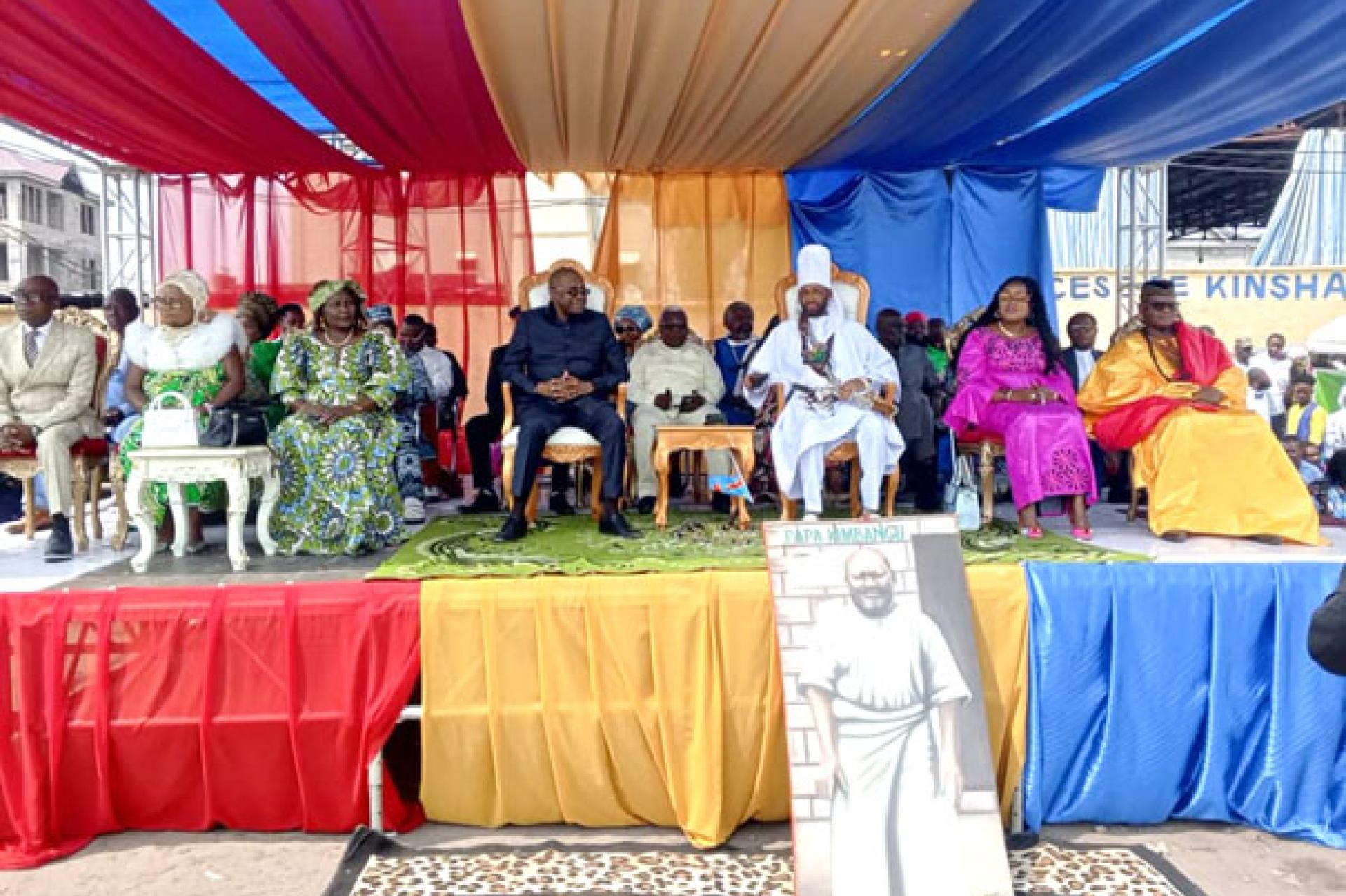 La célébration religieuse congolo-américain pour la paix et le développement fait suite à la démarche de diplomatie religieuse entreprise début juin 2025. Photo droits tiers