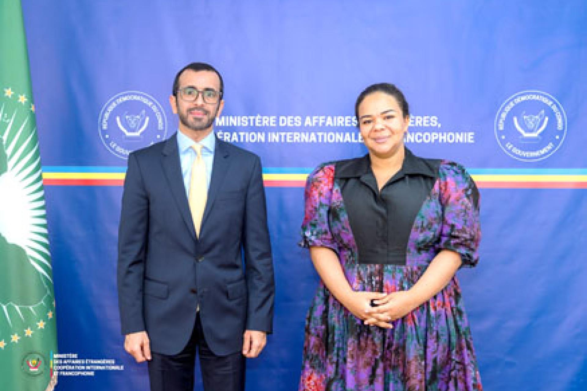 Diplomatie RDC-Qatar : Thérèse Kayikwamba et Shafi Al-Hajri renforcent ...