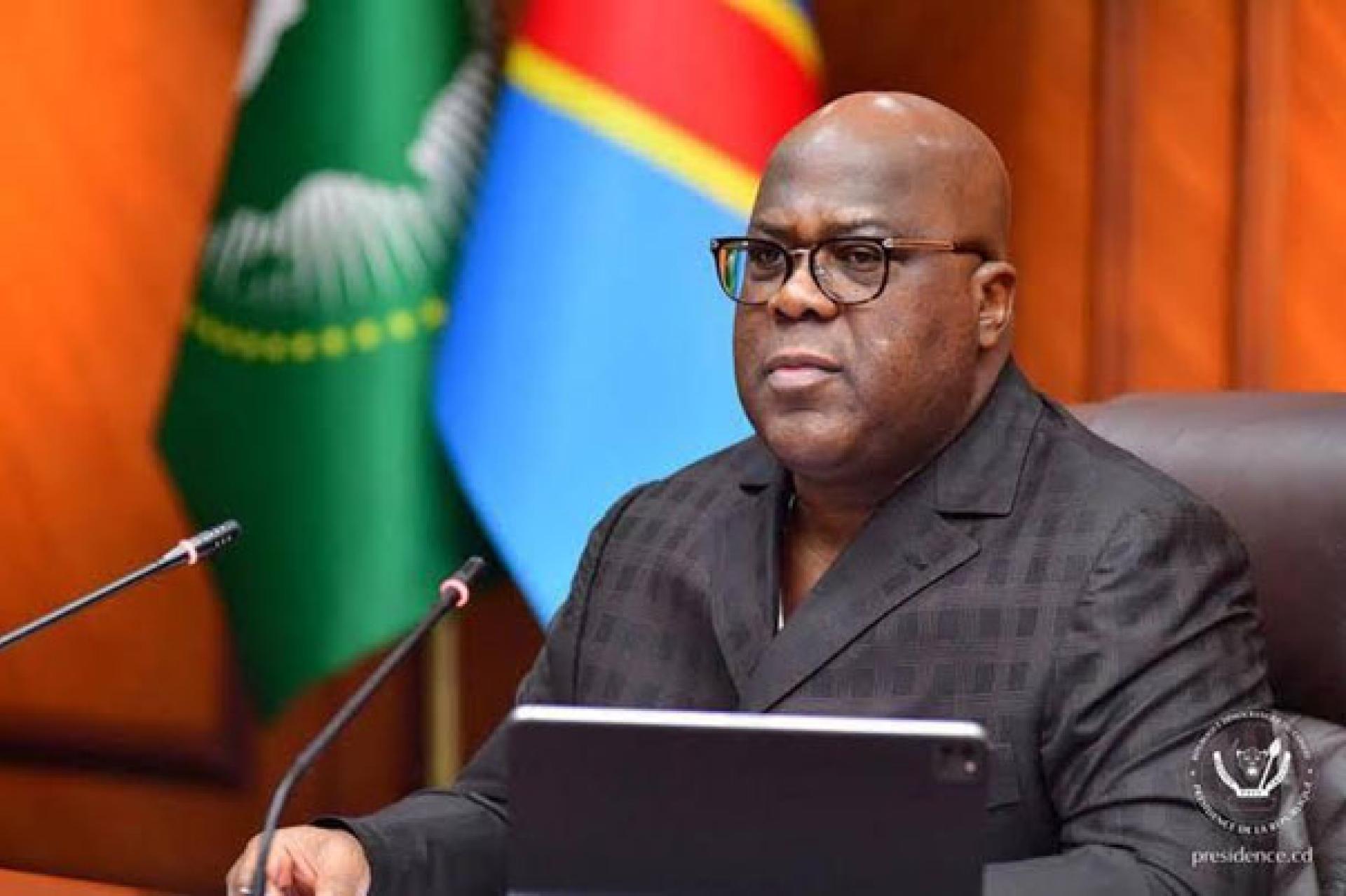 Le Président Félix Tshisekedi.