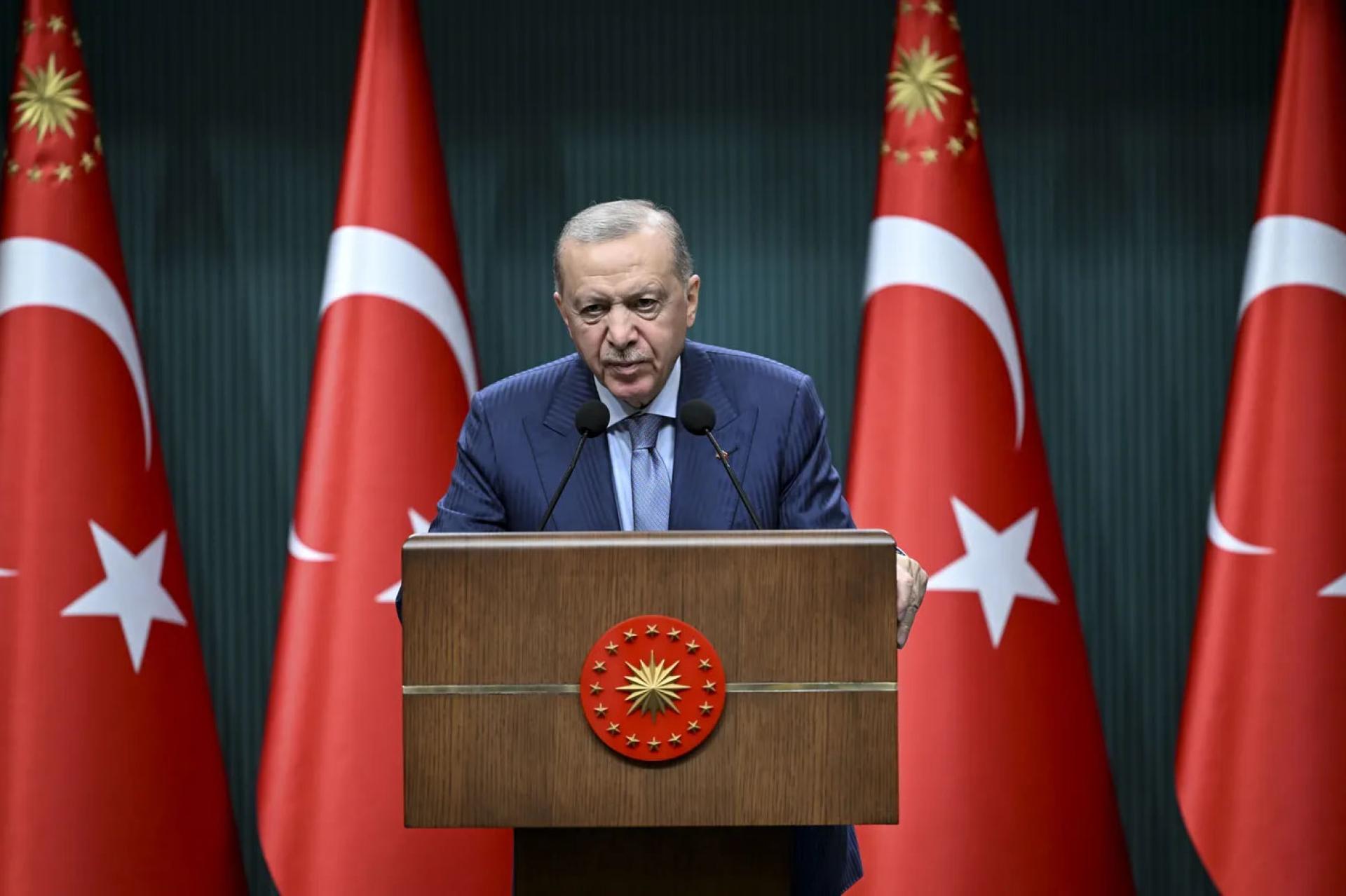 Le président turc Recep Tayyip Erdogan.