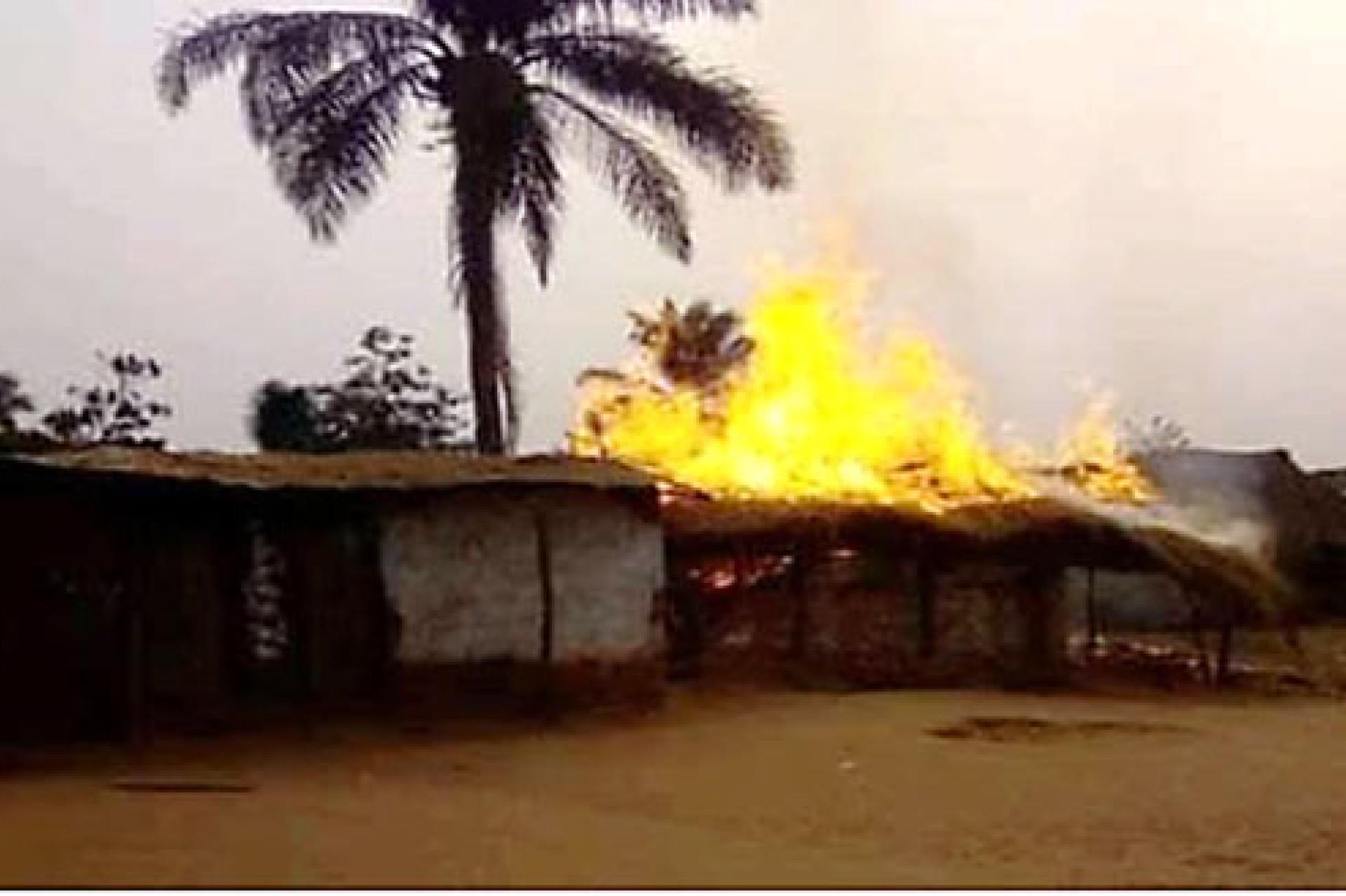 un incendie