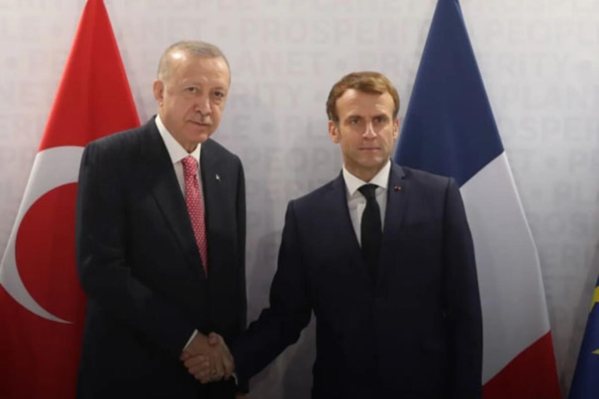Erdogan et Macron