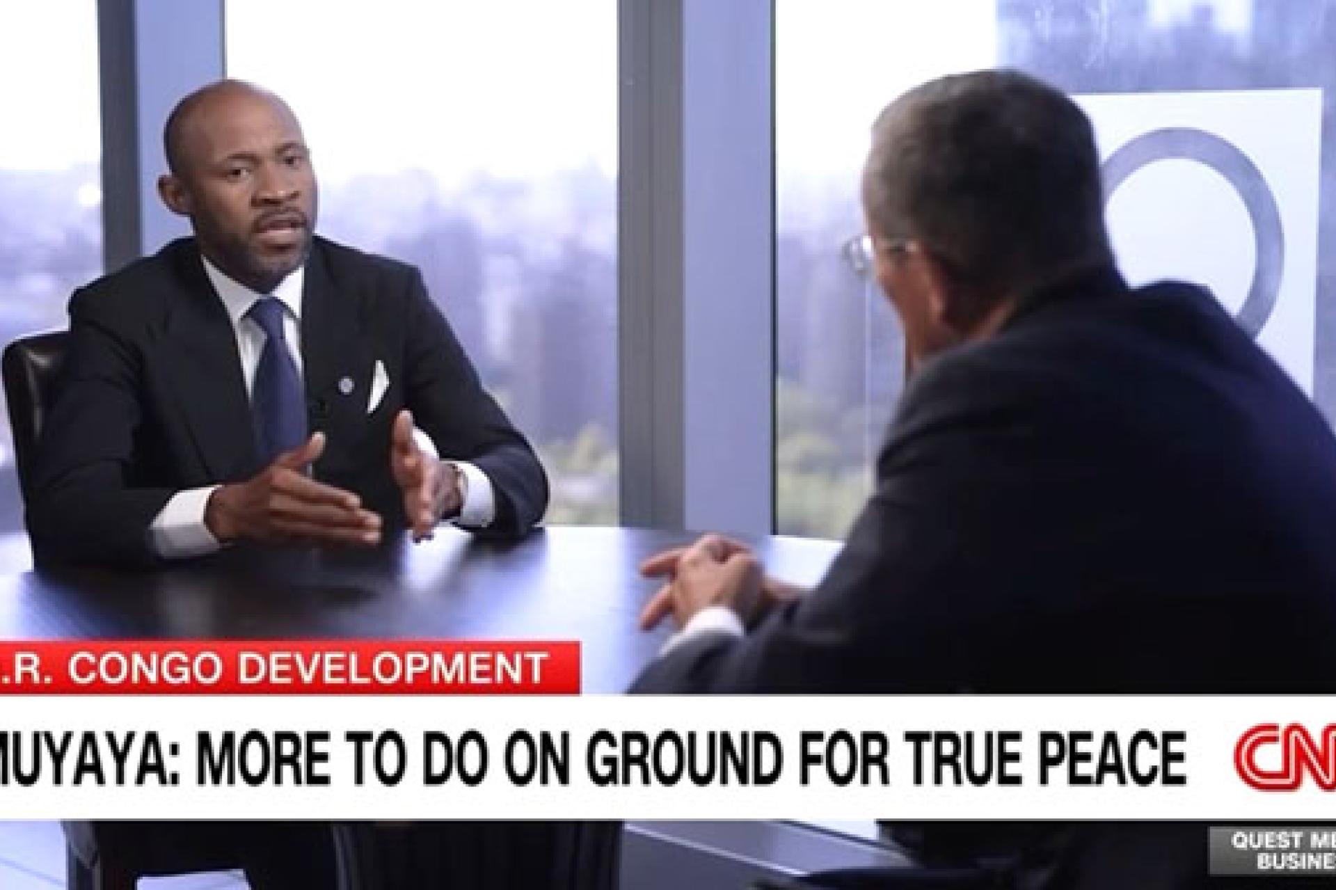 A New-York, patrick Muyaya porte haut la voix de la RDC.