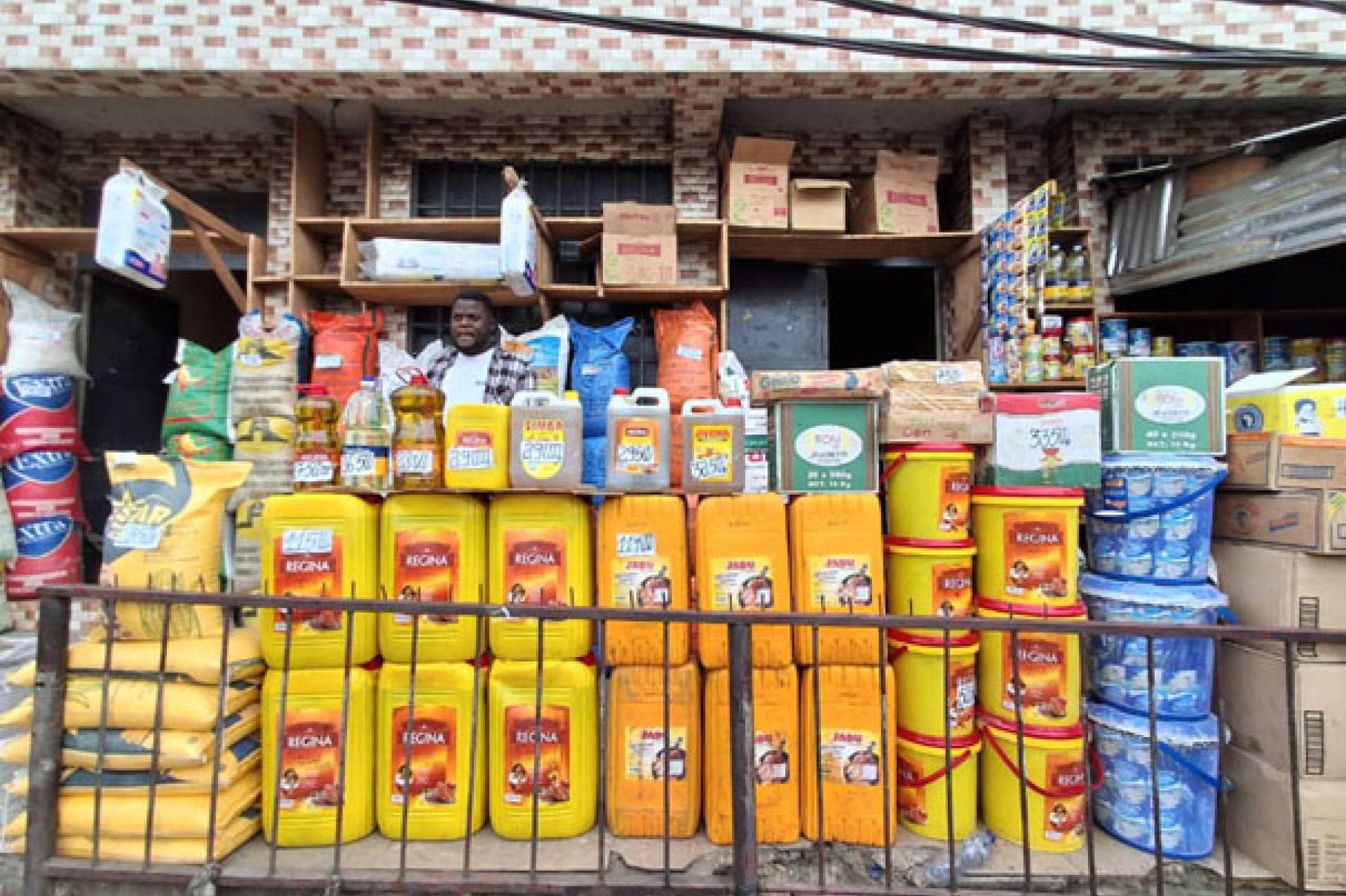 Biens au marché