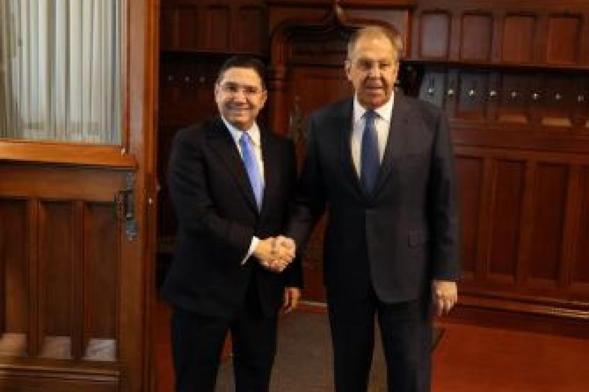 Bourita et Lavrov