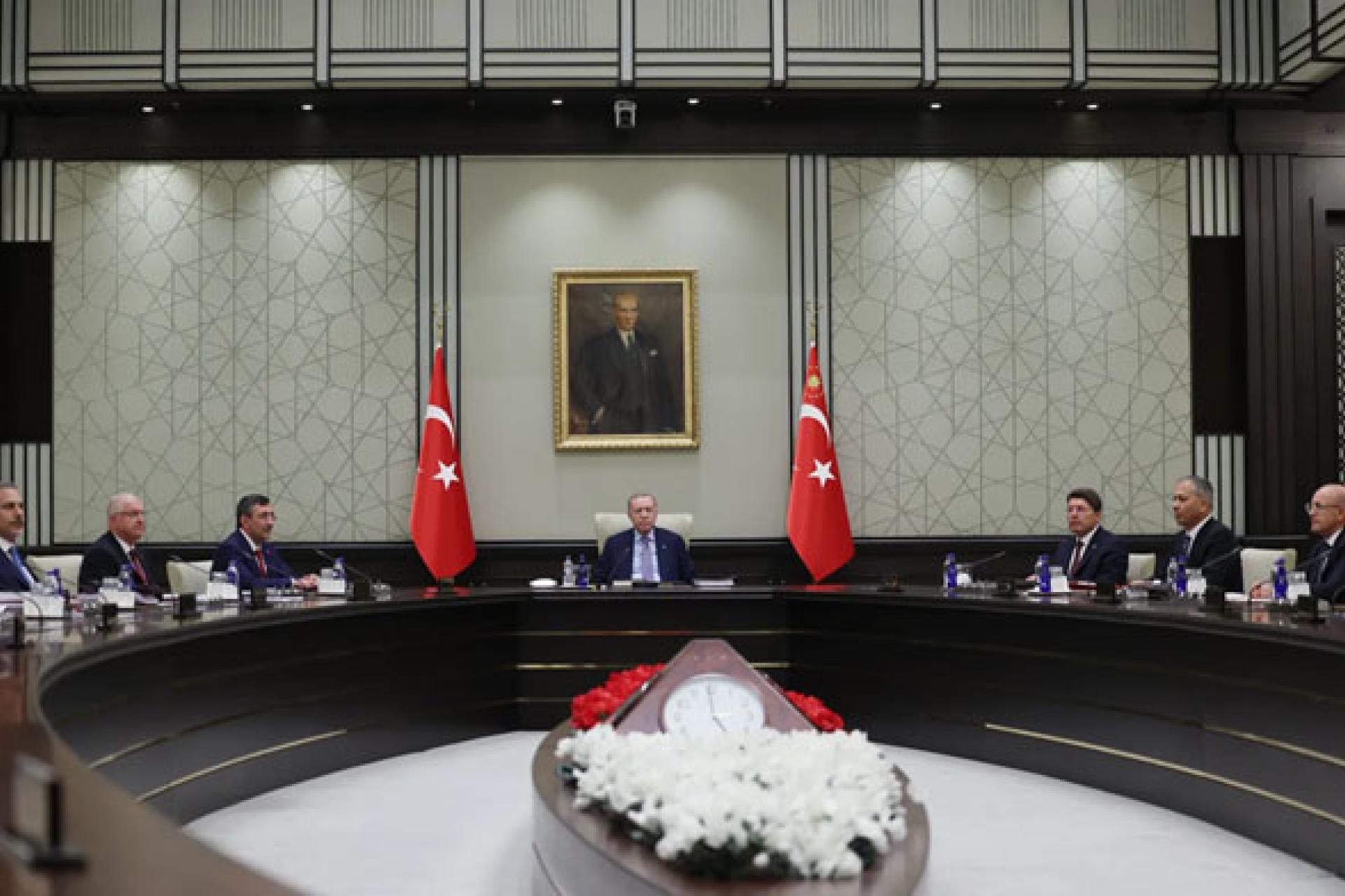 Réunion avec Erdogan