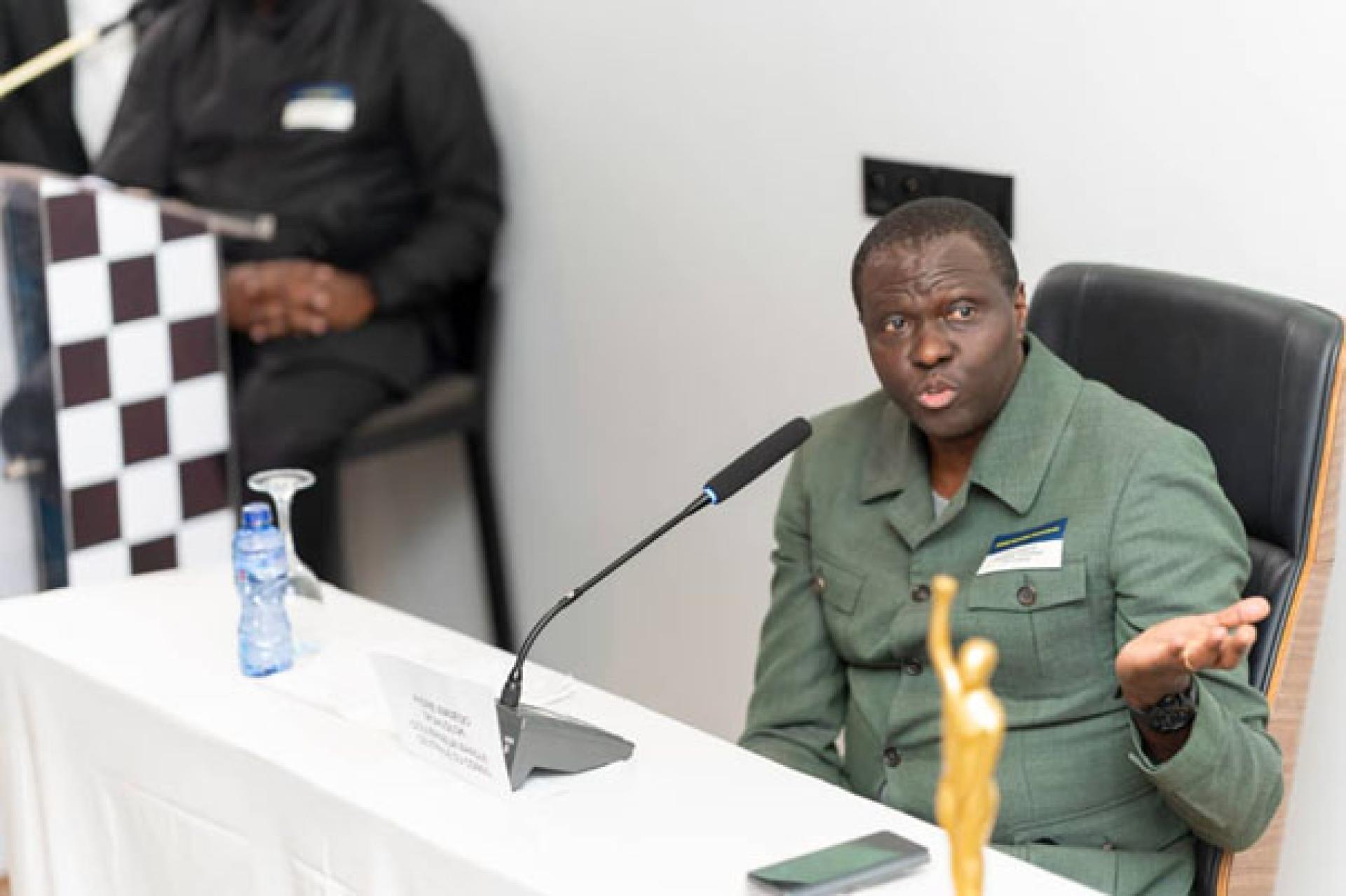 Le Gouv de la BCC, André Wameso.