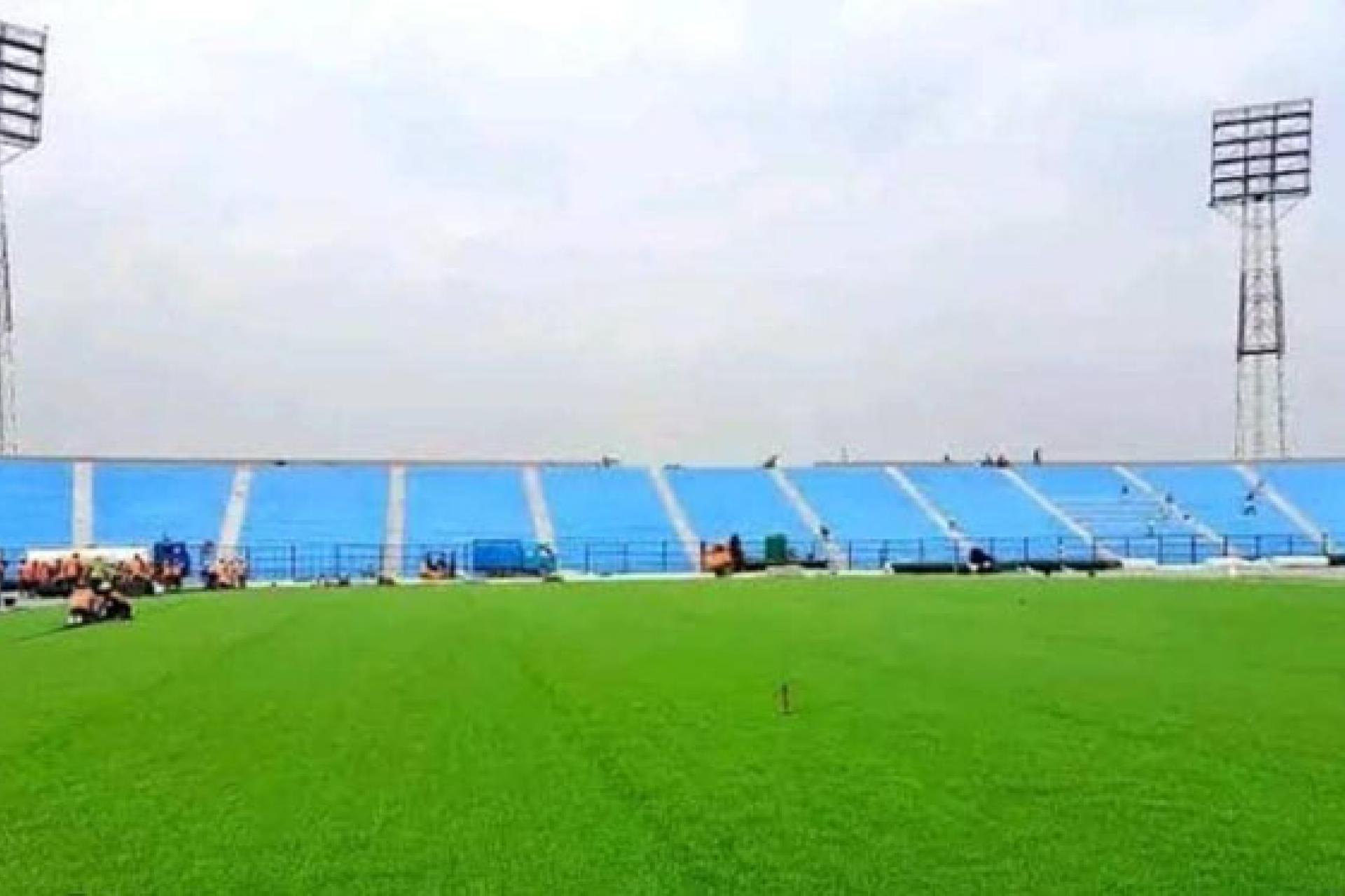 Le stade Tata Raphaël à Kinshasa. 
