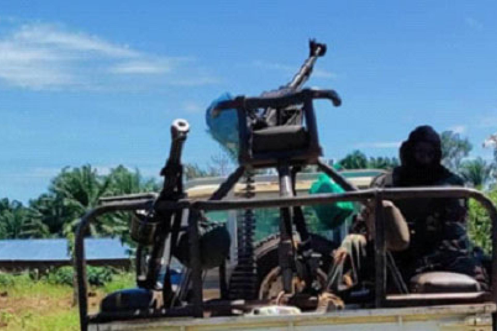 Arme exposée pour FARDC