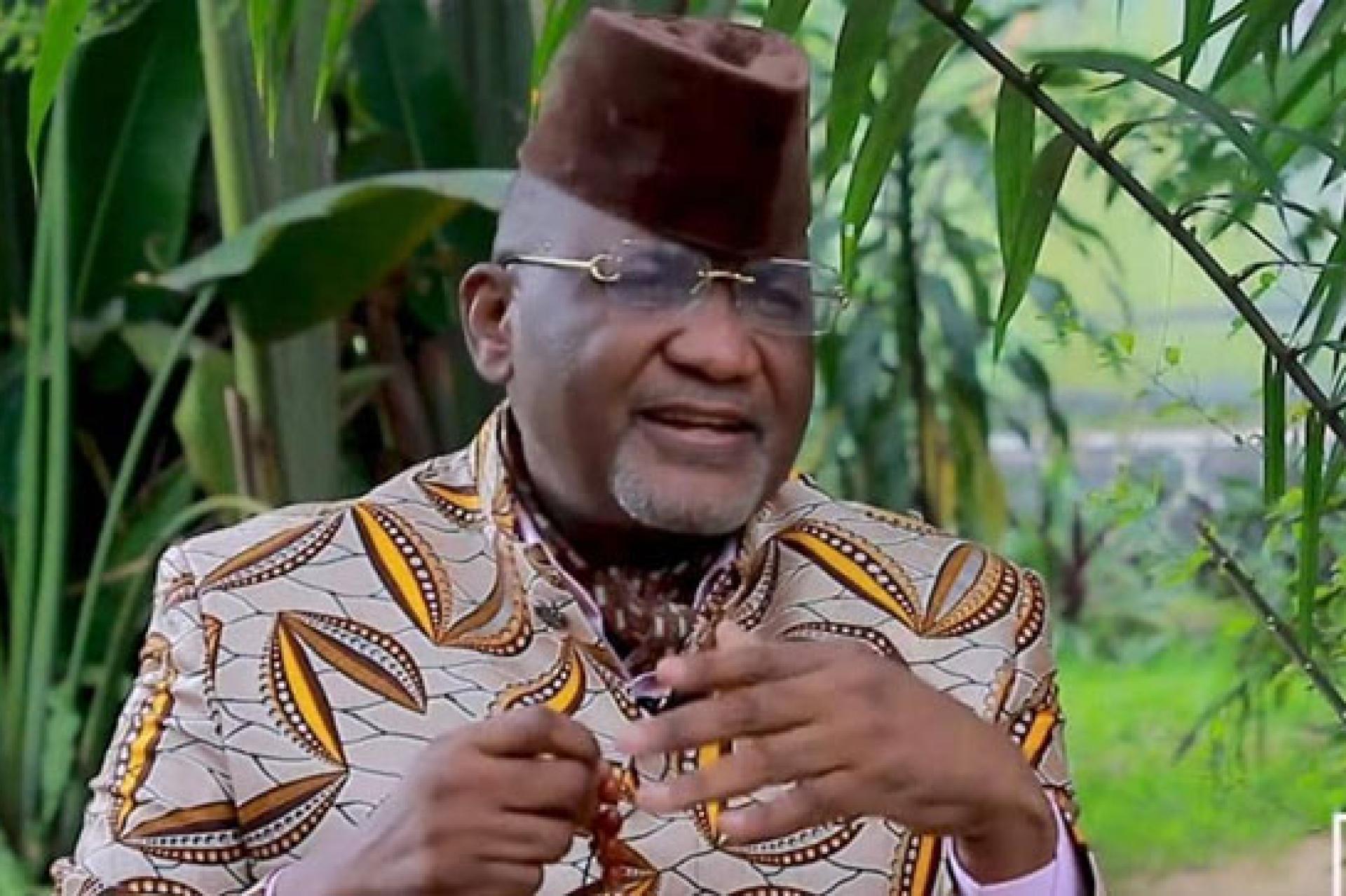 Le Président du Conade, Moïse Moni Della.