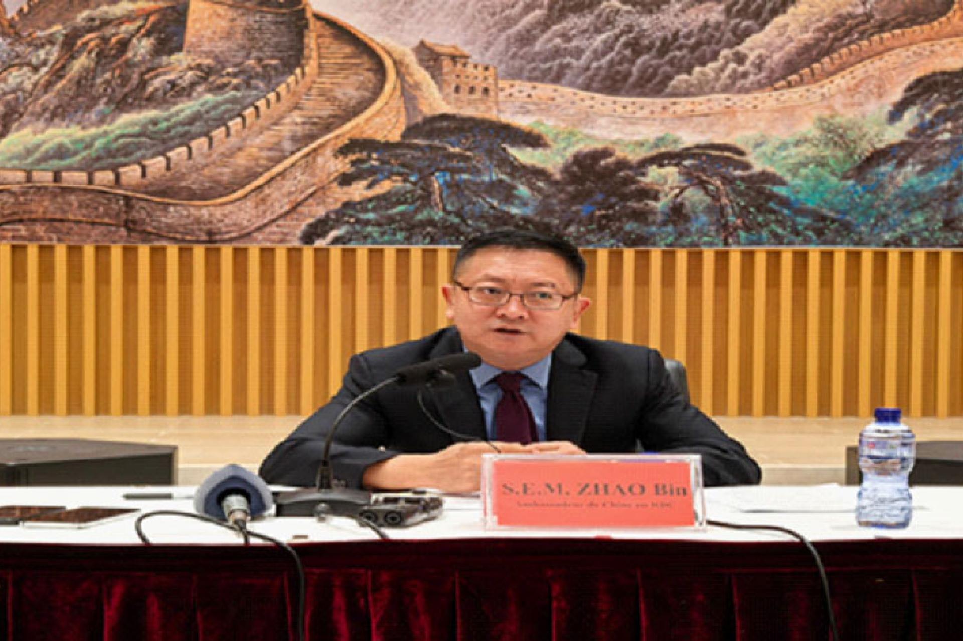 L'ambassadeur de Chine en RDC