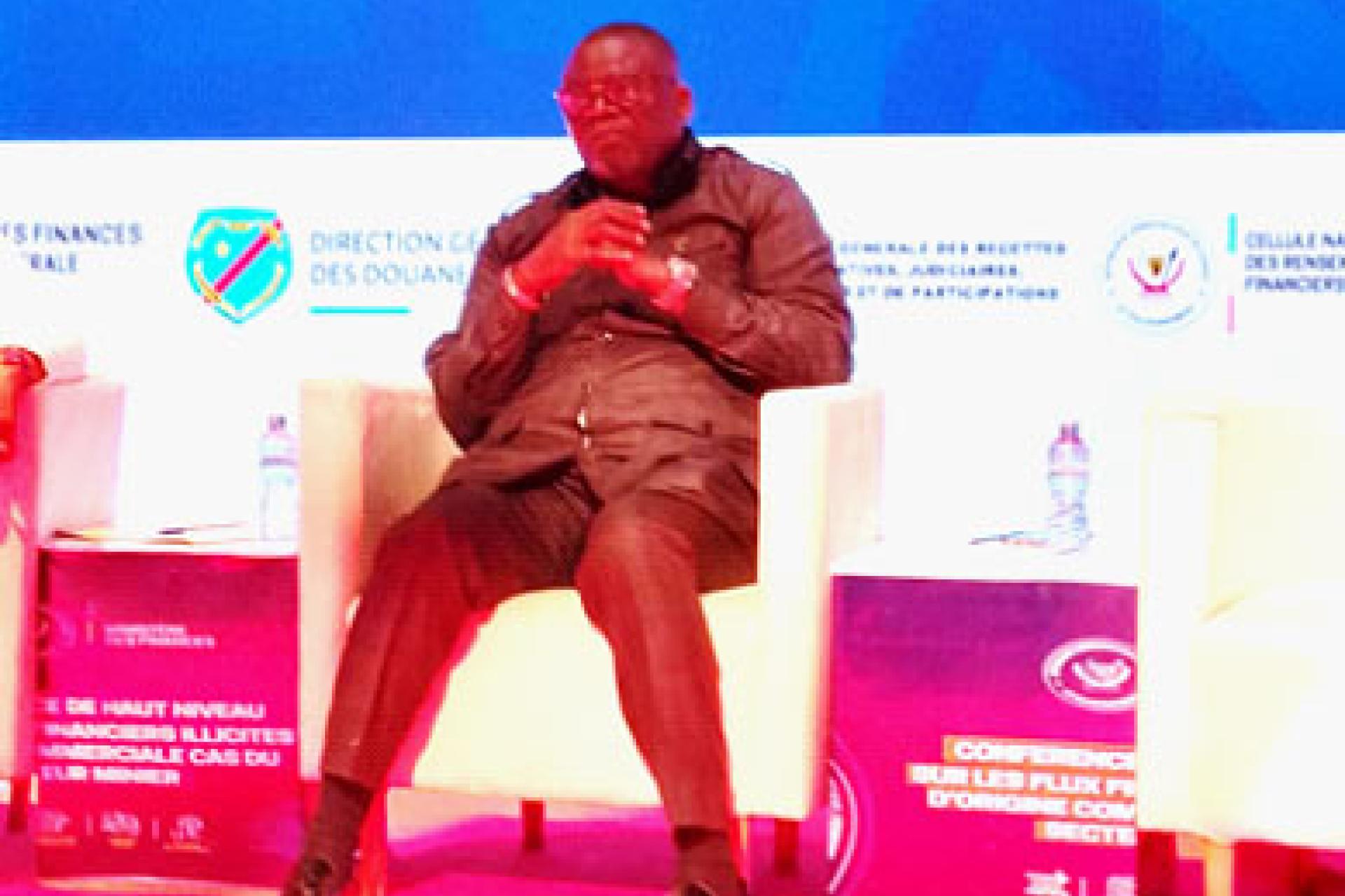 Jean Claude Kalenga Makonga, DGA/DAF de douane et accises. Photo droits tiers