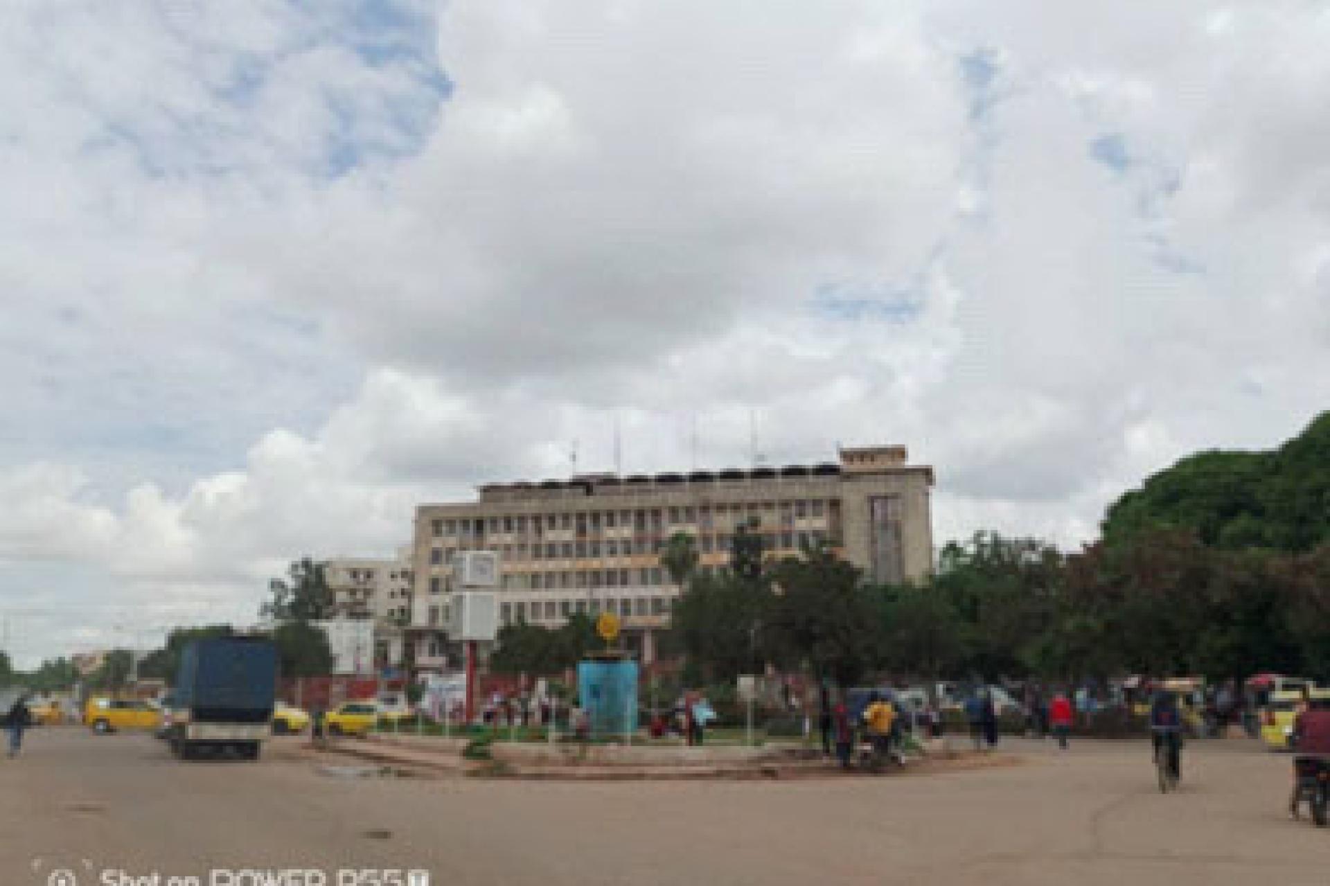 Bâtiment de la mairie de Lubumbashi. 