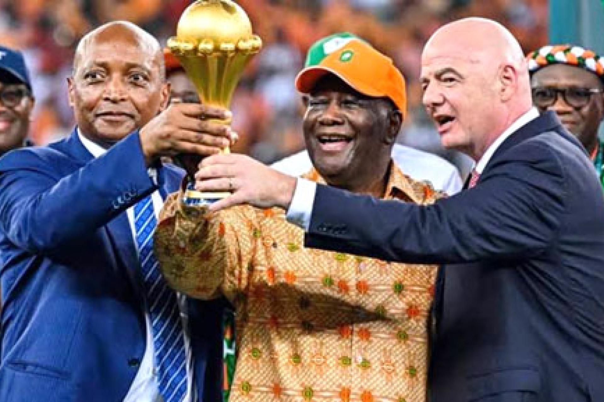 Infantino, ADO et Motsepe