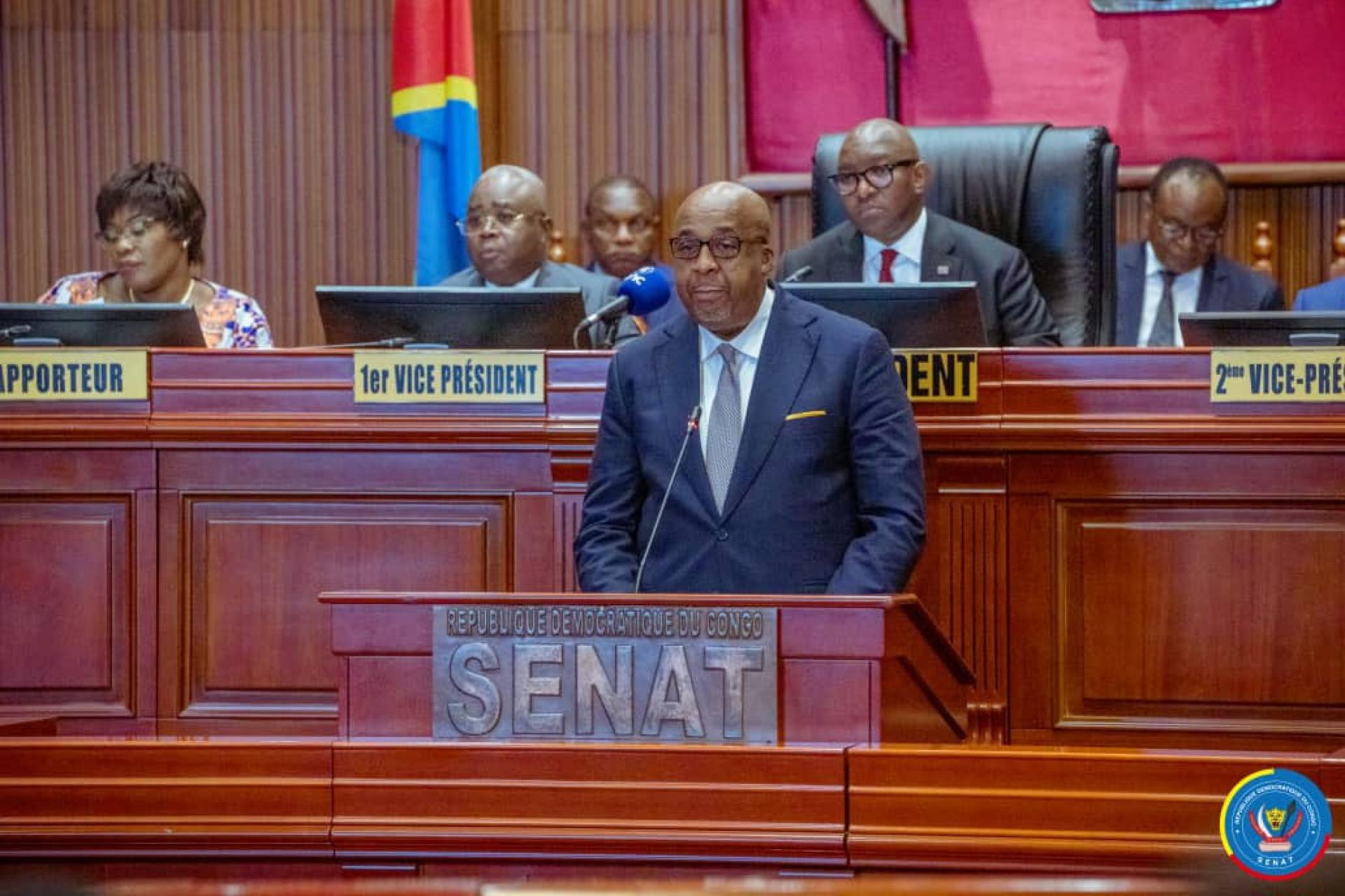 Aimé Molendo au Sénat