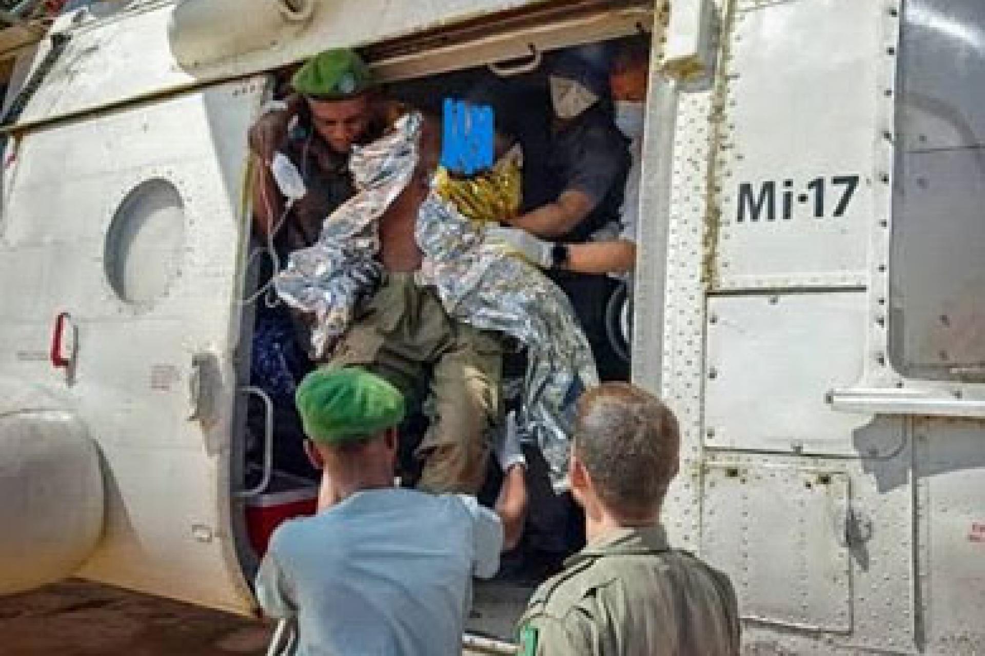 Evacuation FARDV par la Monusco