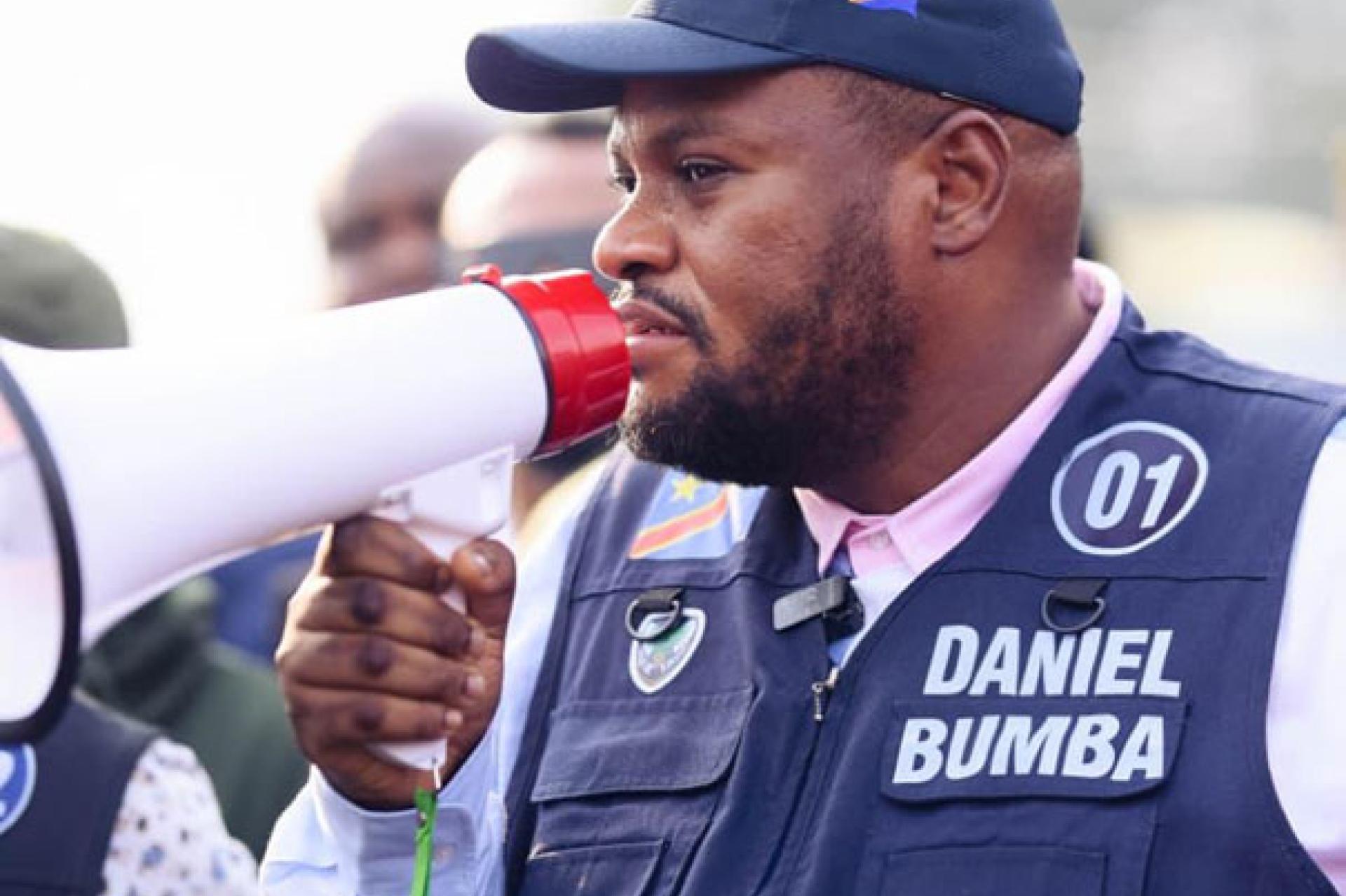 Le gouverneur de la ville de Kinshasa, Daniel Bumba. 