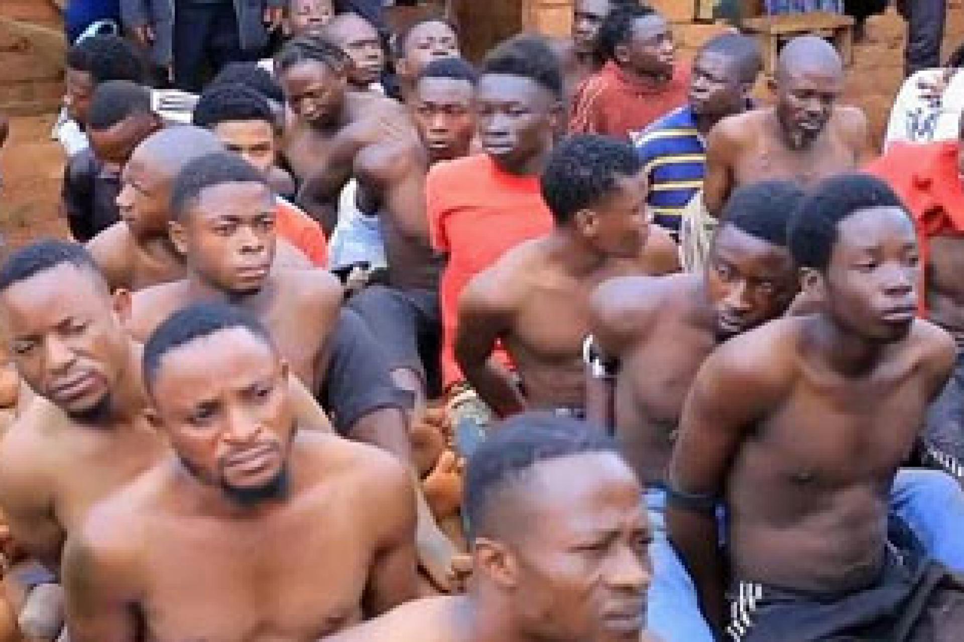 76 présumés criminels arrêtés par la police. 