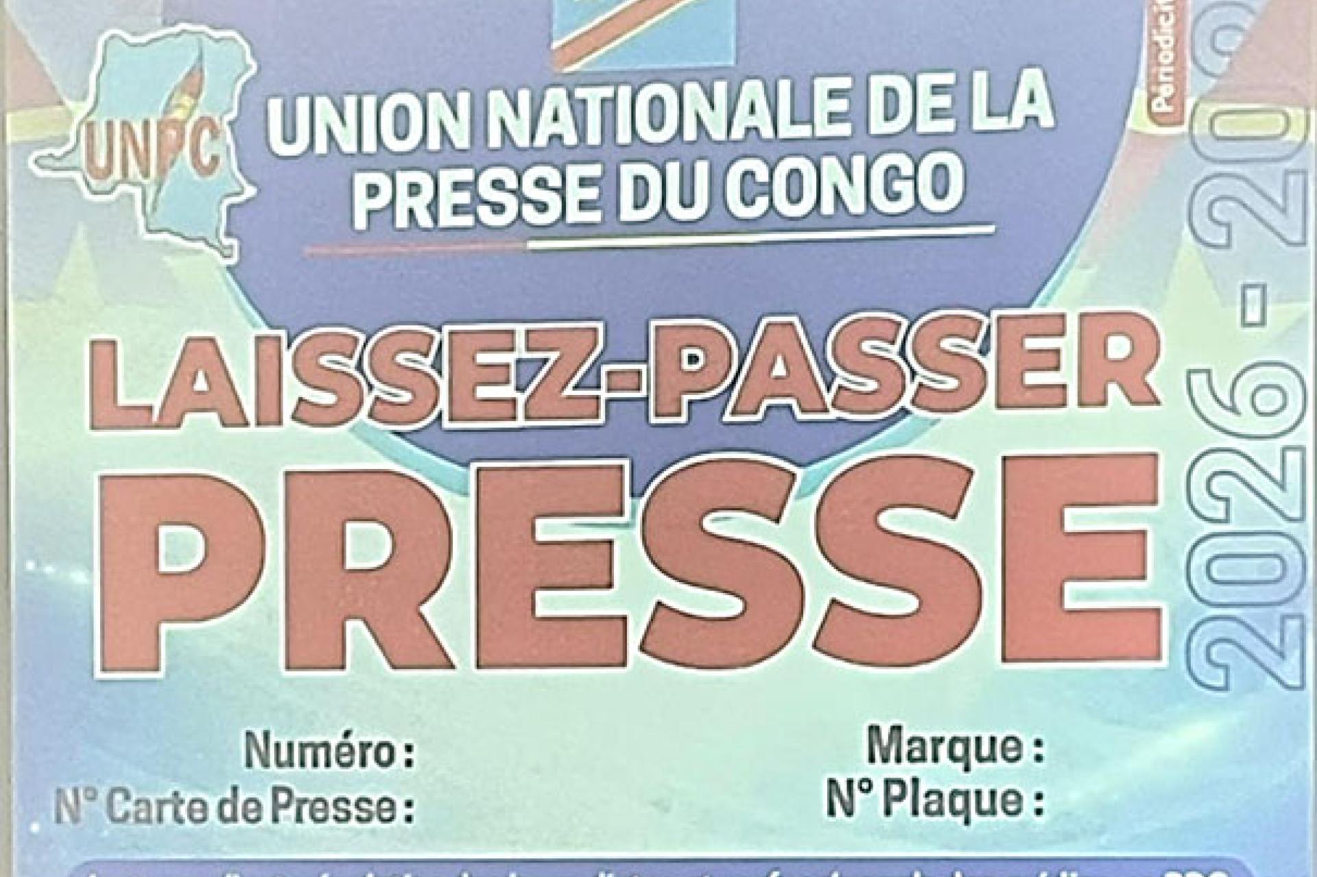 Nouvelle carte de presse