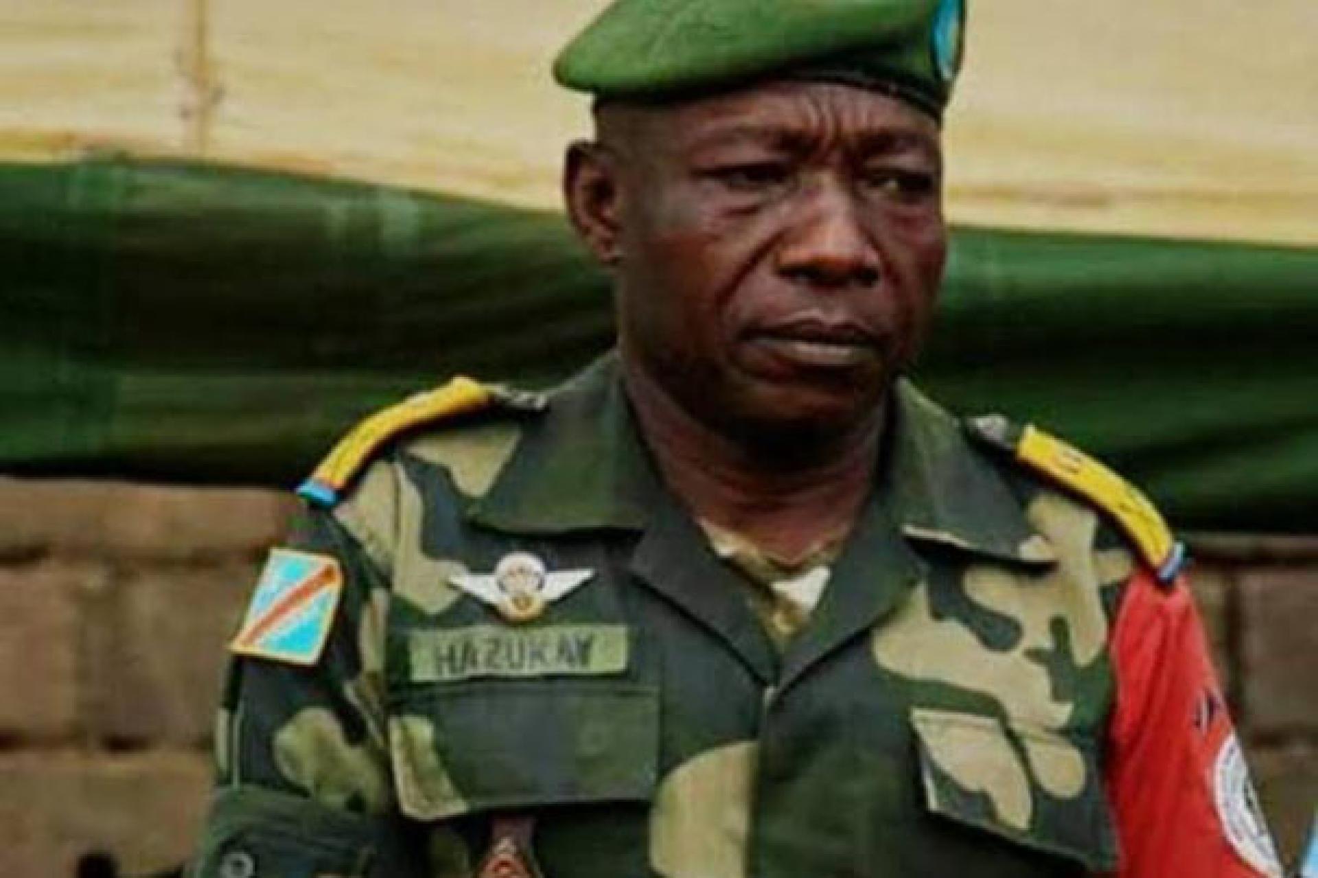 Le lieutenant-colonel Mak Hazukay, porte-parole a.i des FARDC. Photo droits tiers