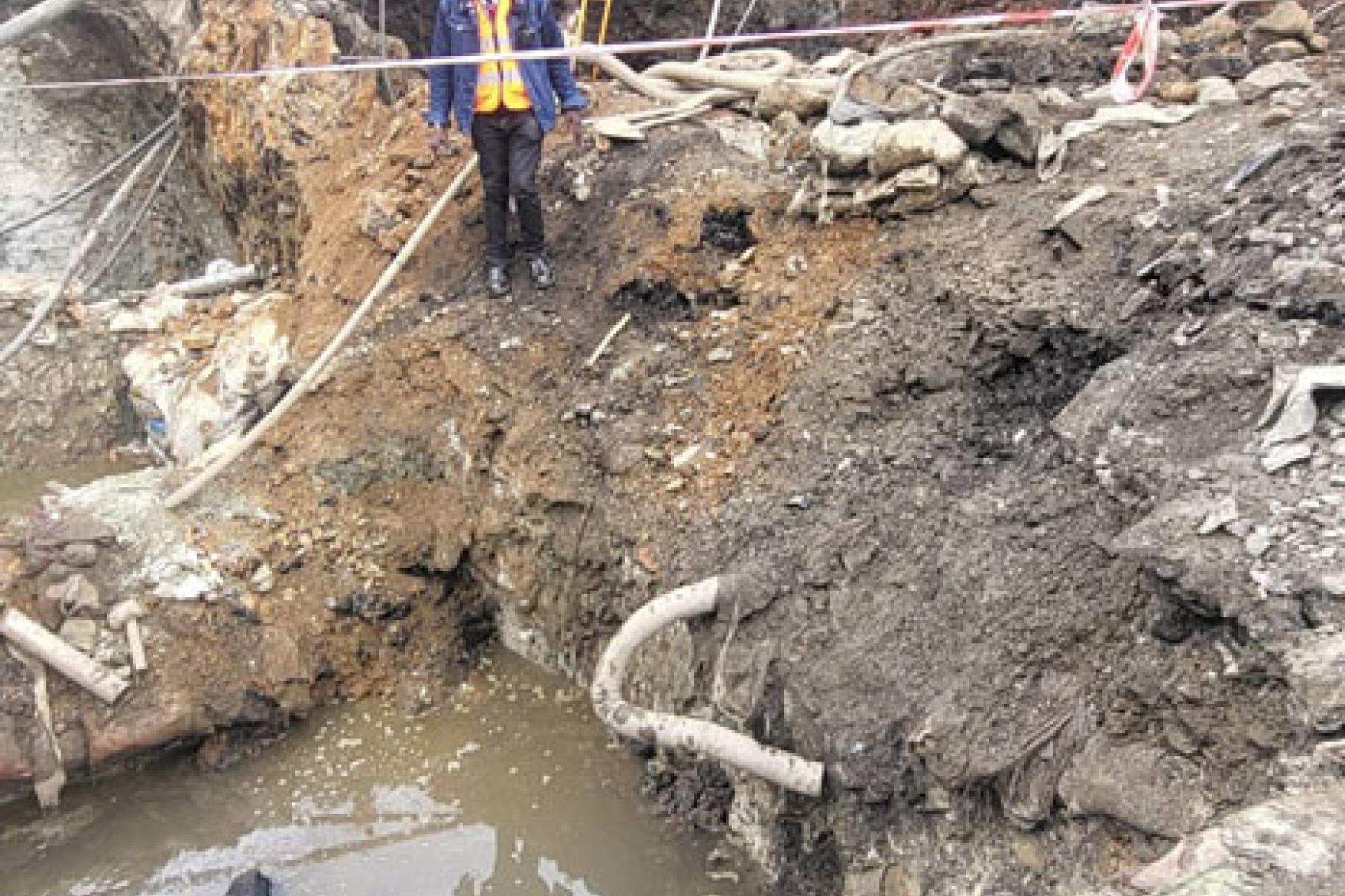 Le site minier artisanal de Twilizembe, au Lualaba. 